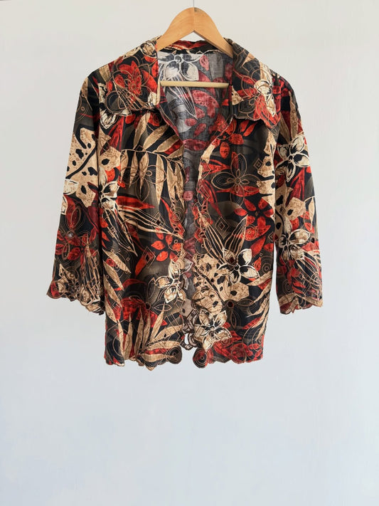 Schifli Embroidered Jacket/Shrug