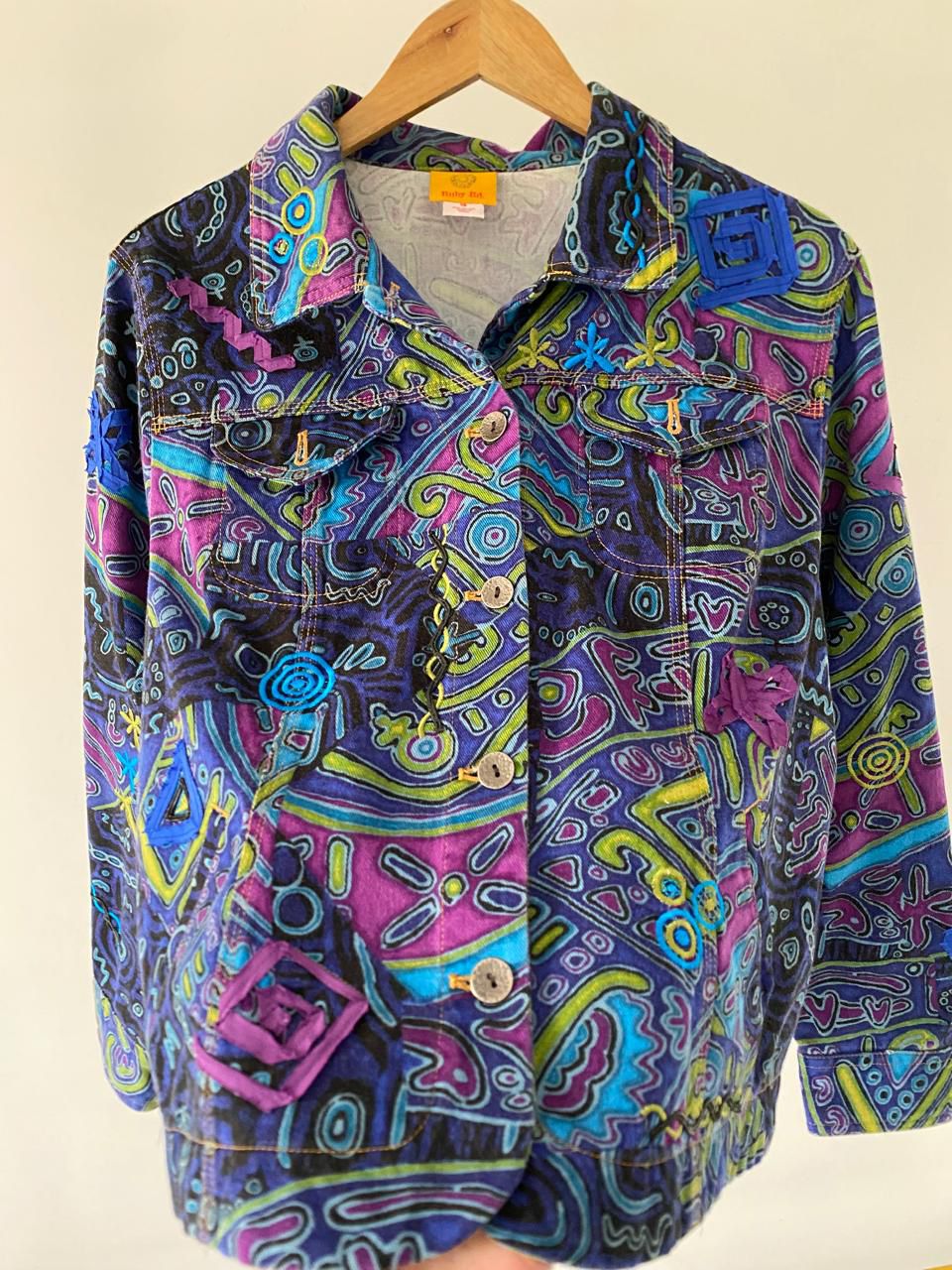 Psychedelic Denim Jacket