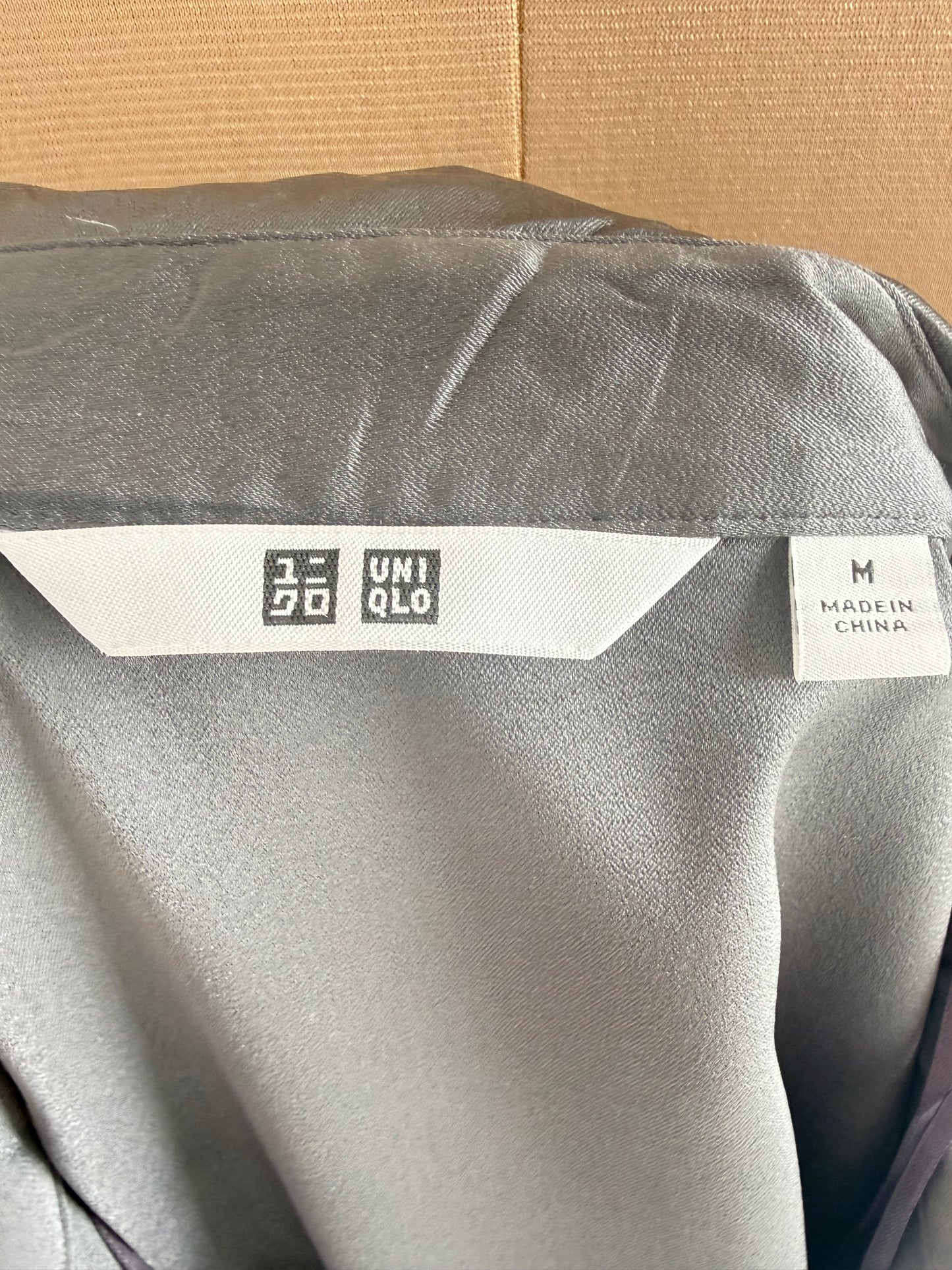 Slate Grey Uniqlo Shirt