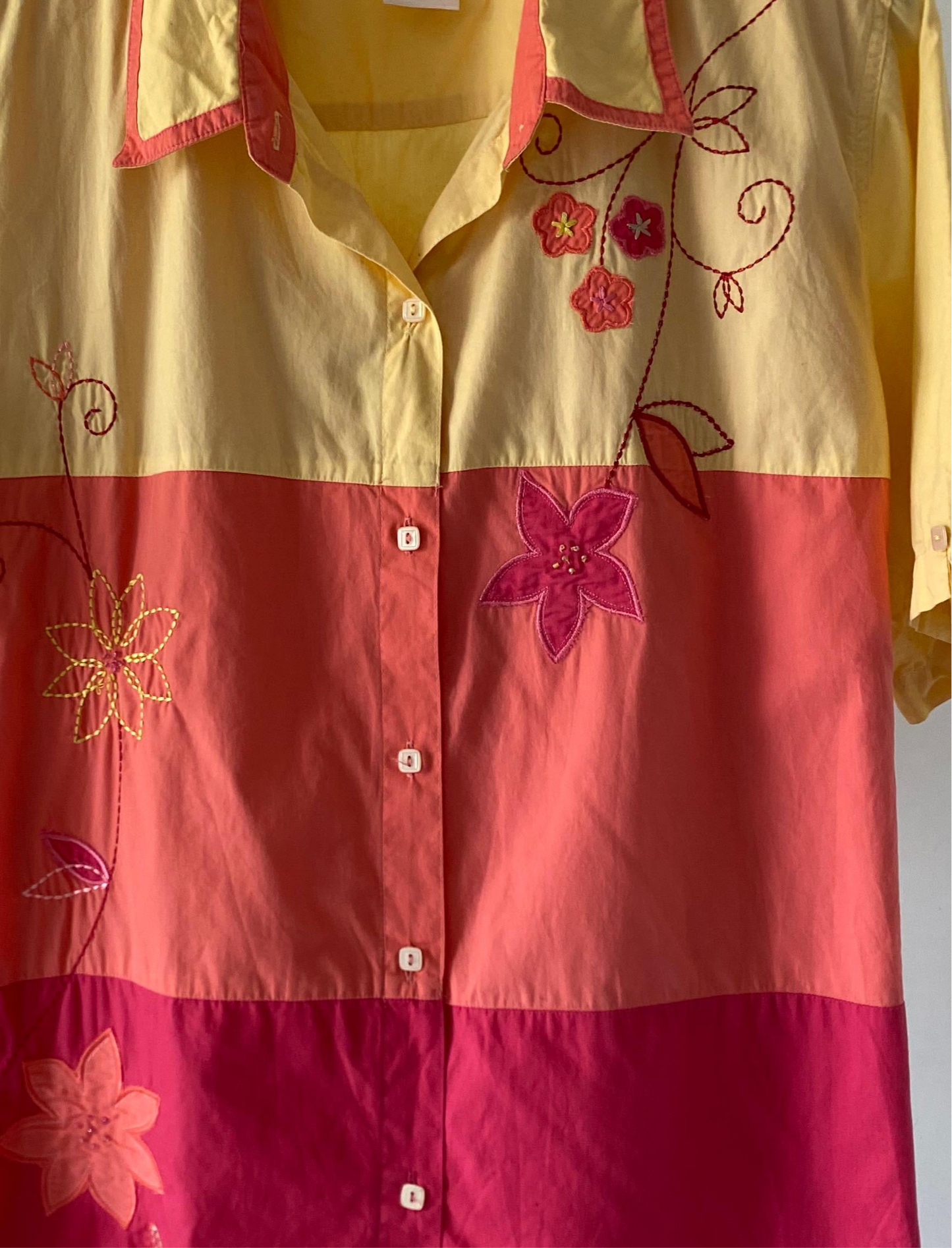 Embroidered Multicoloured Shirt