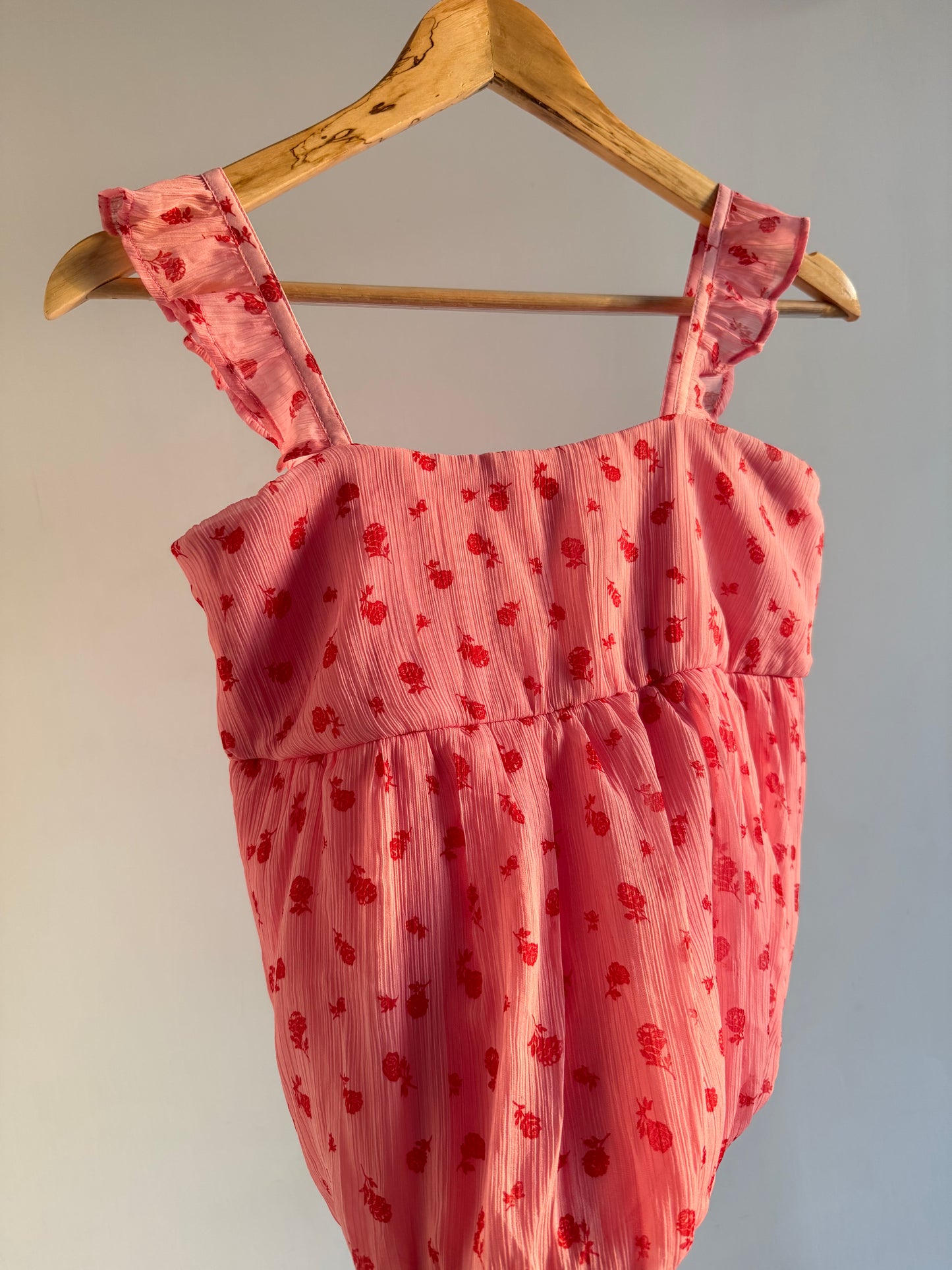 Pink Printed Top