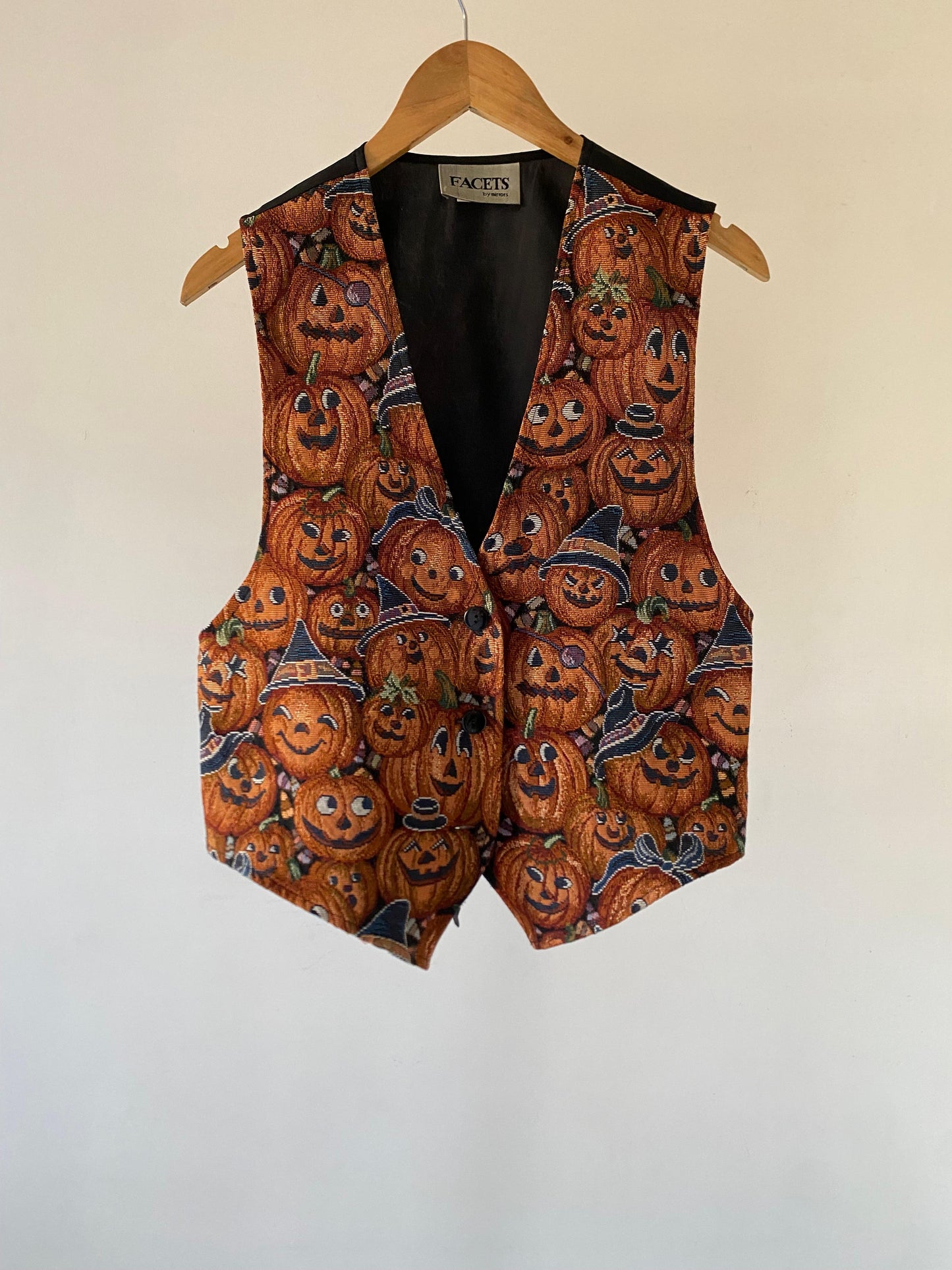 Pumpkin Tapestry Vest
