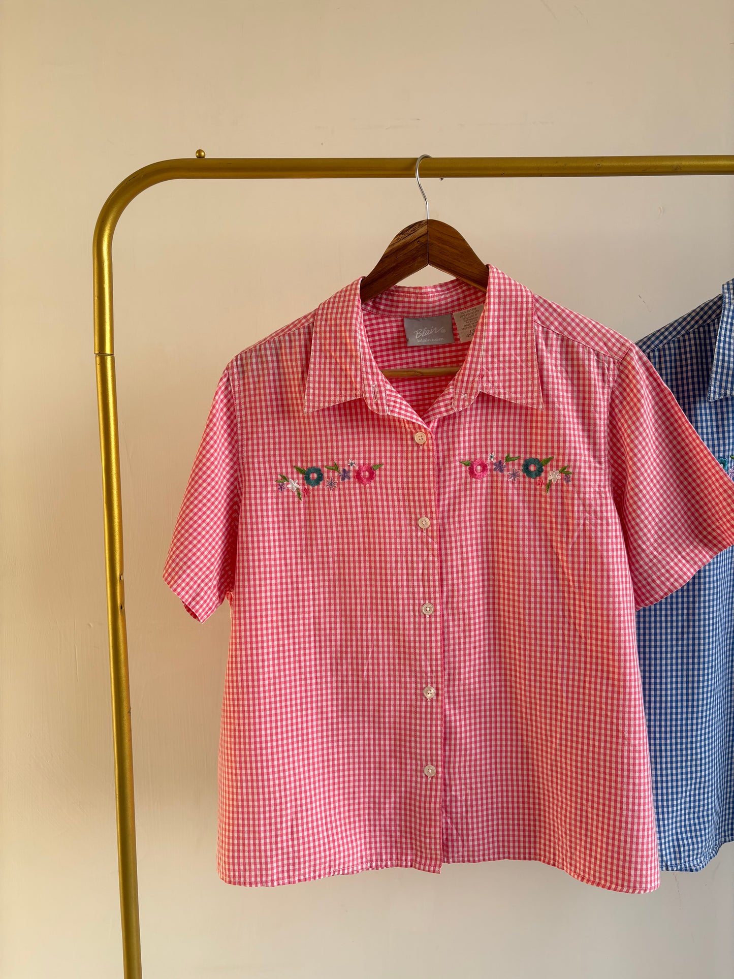 Pink Checkered Shirt