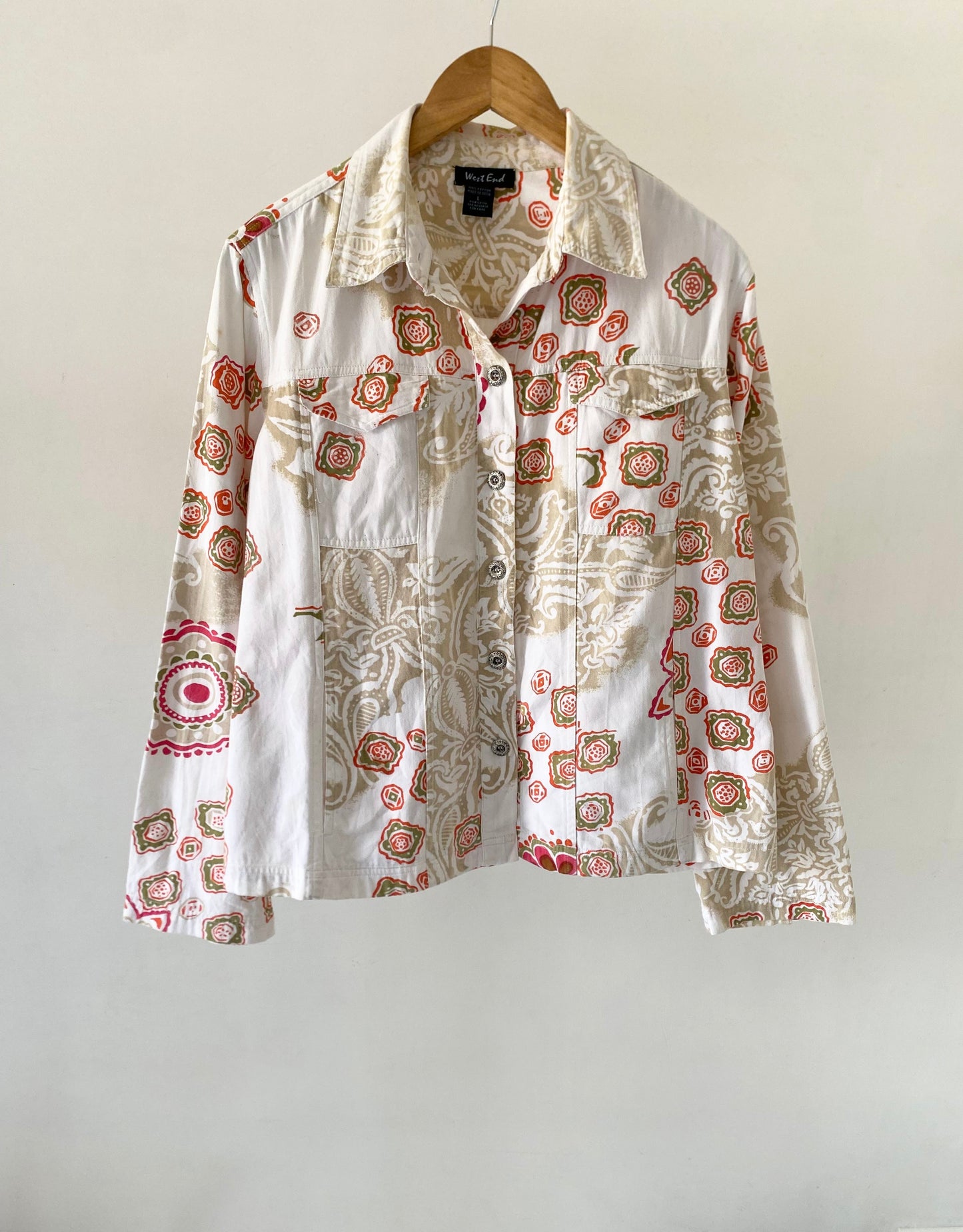 Printed floral jacket