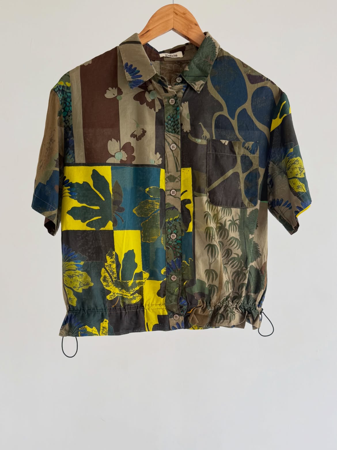 Leaves Printed Shirt