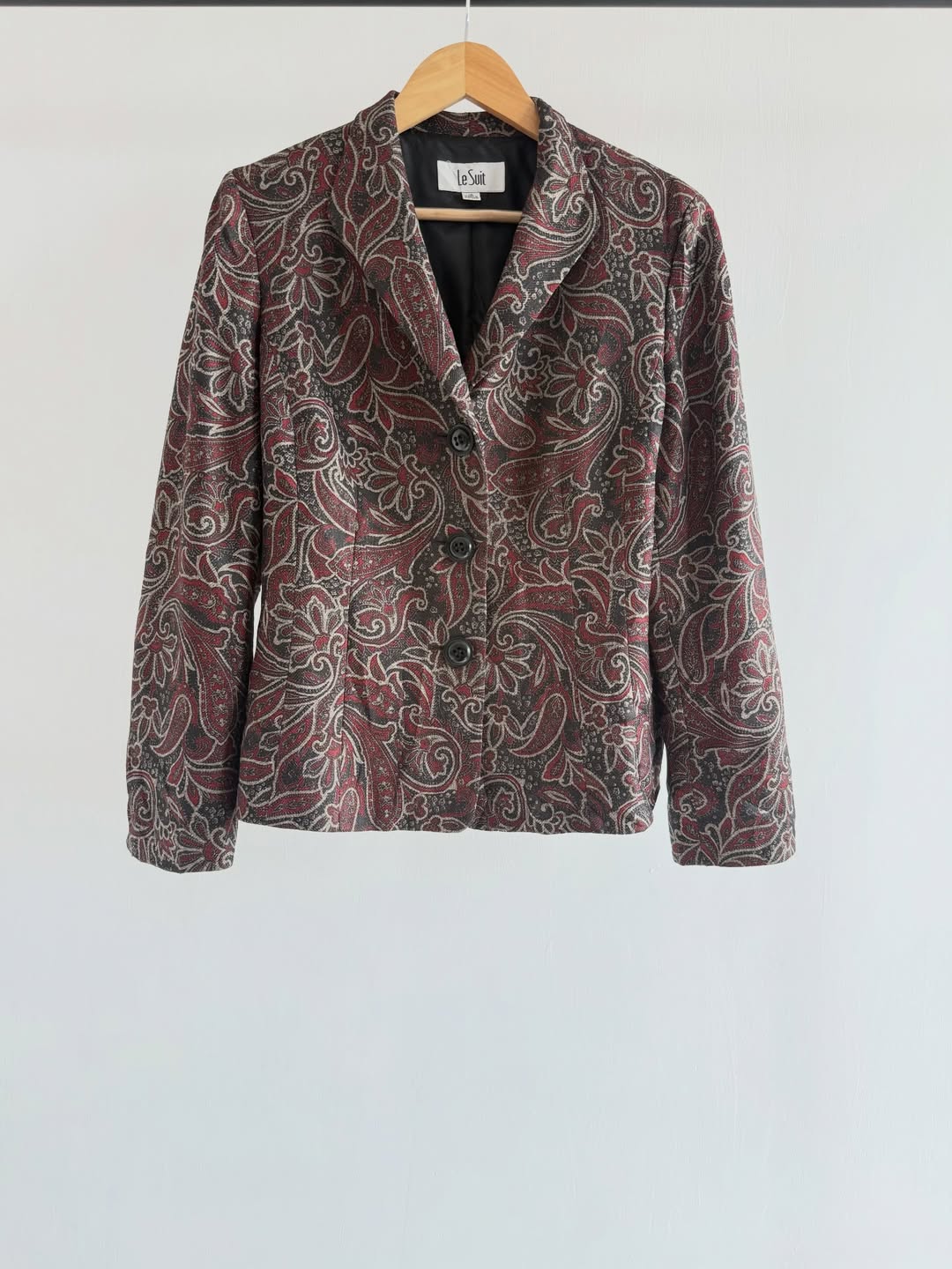 Boho Maroon Blazer