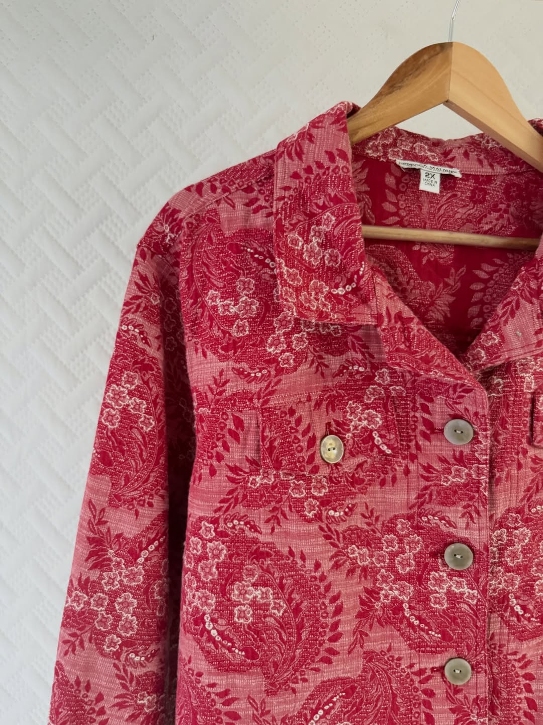 Cherry Printed jacket
