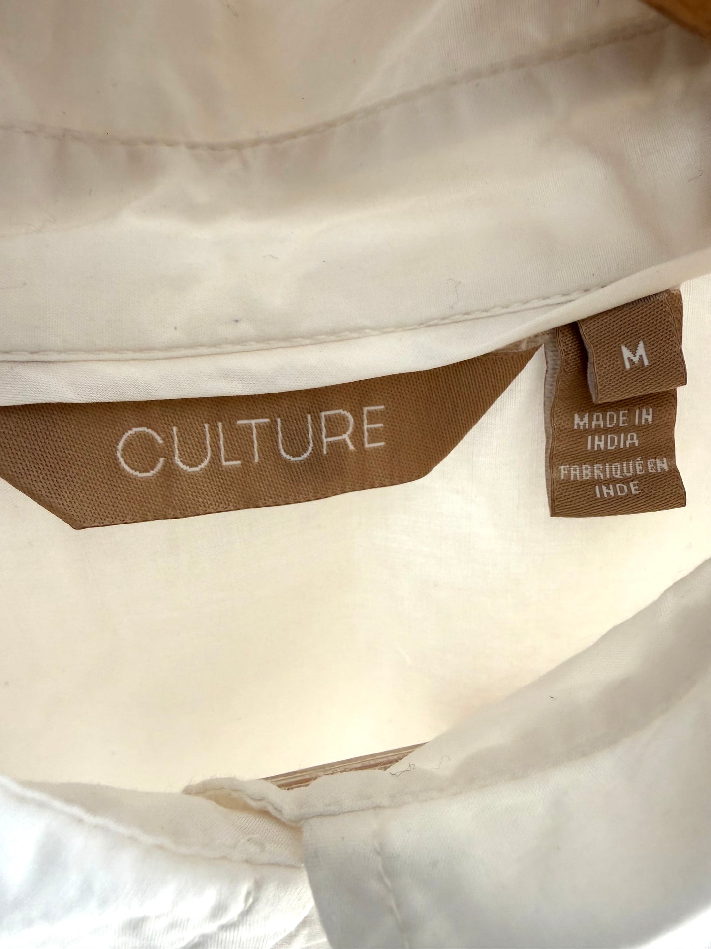 White Embroidered Shirt