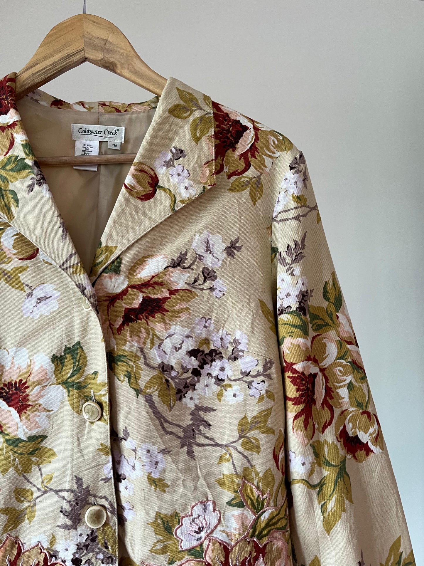 Floral summer  jacket
