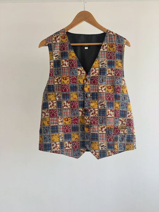 Heritage Mosaic Patchwork Vest