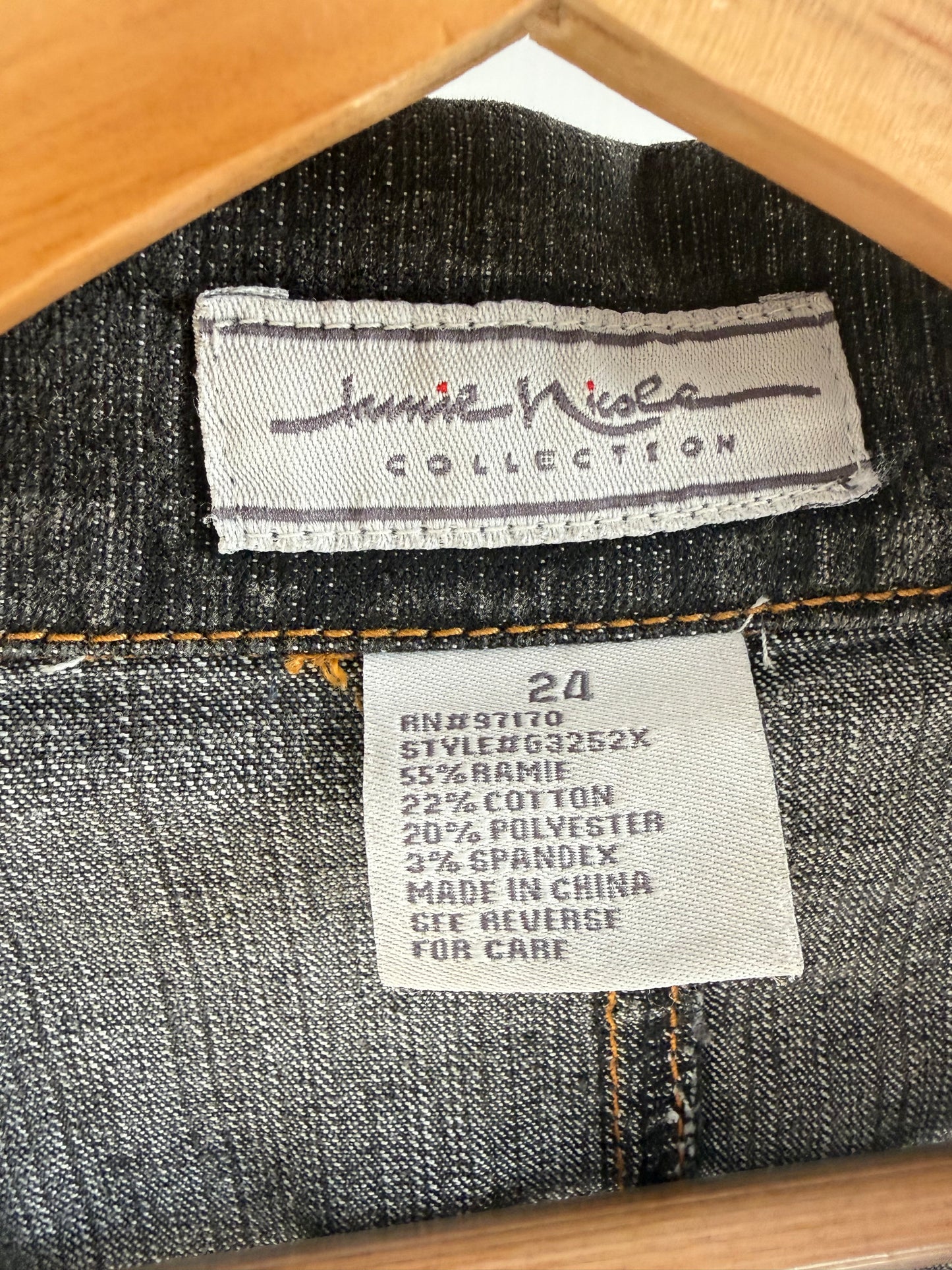Washed Grey Denim Jacket