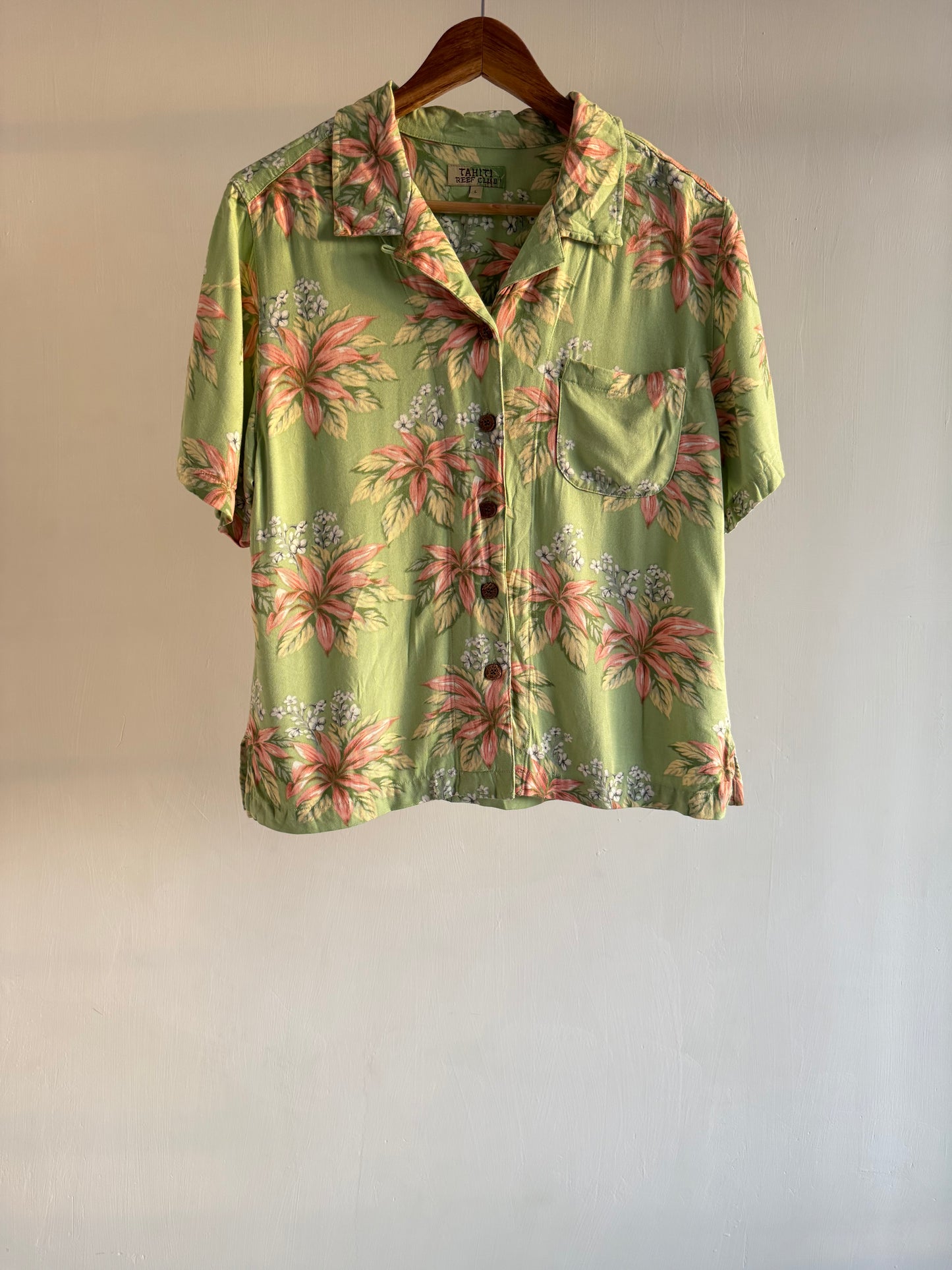 Green Tropical Shirt