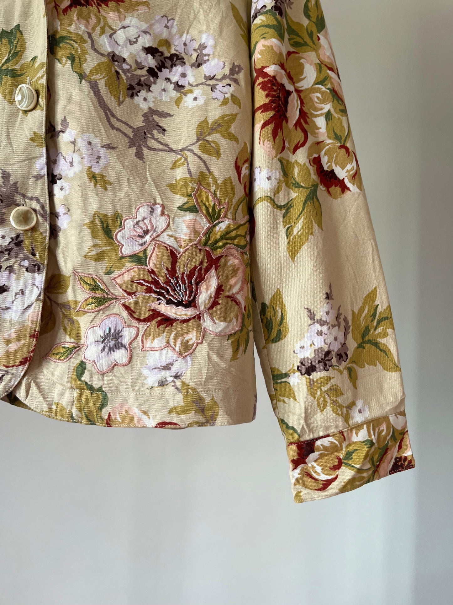 Floral summer  jacket