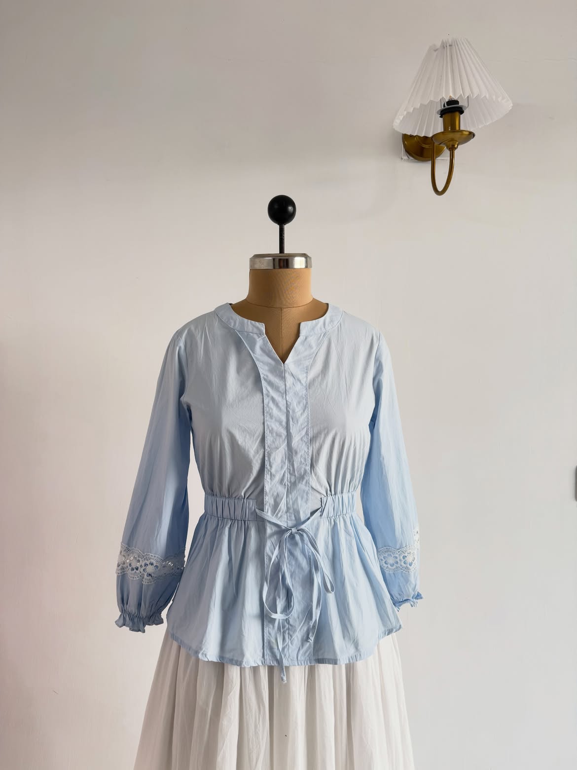 Powder Blue Top
