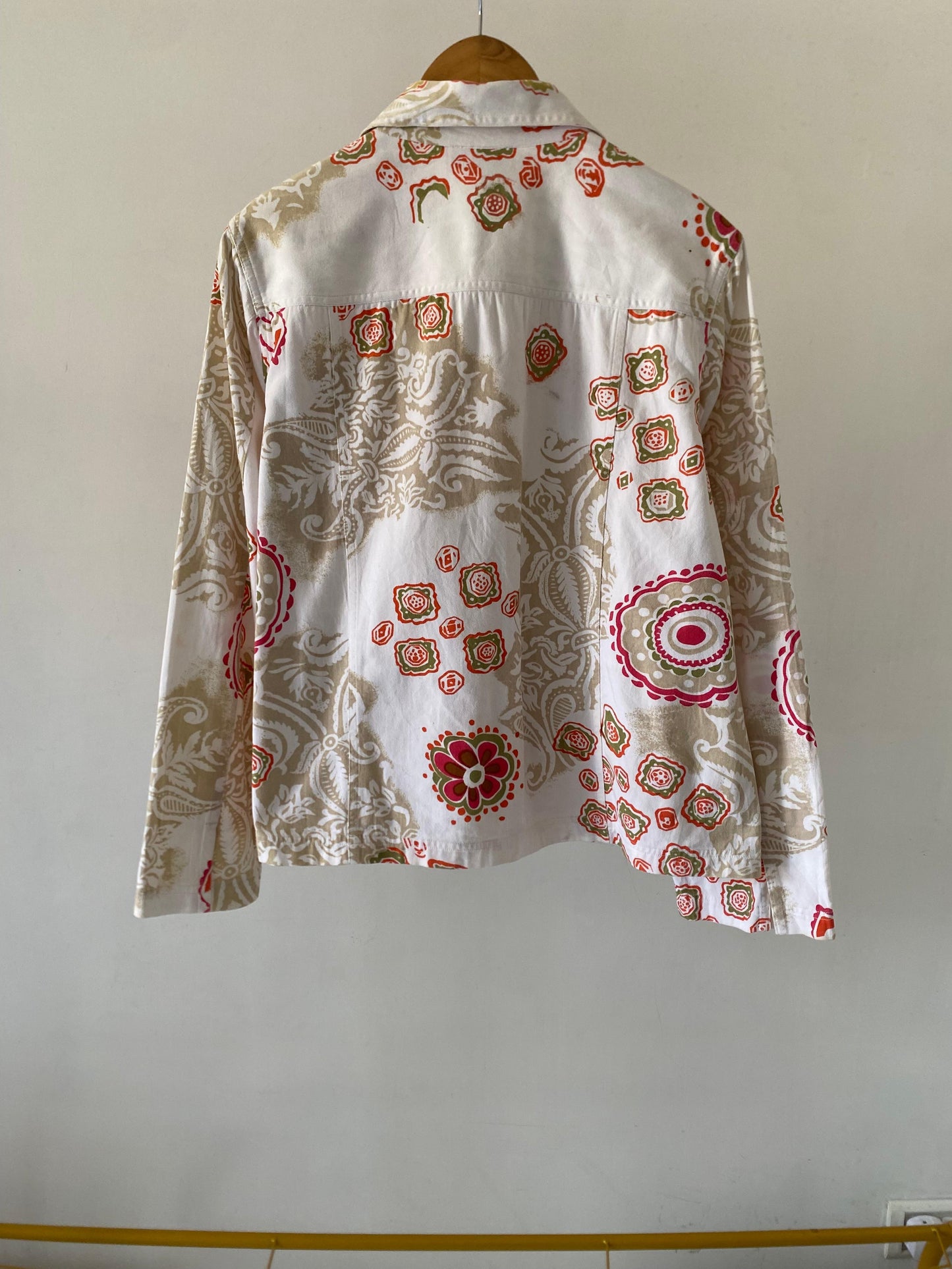 Printed floral jacket