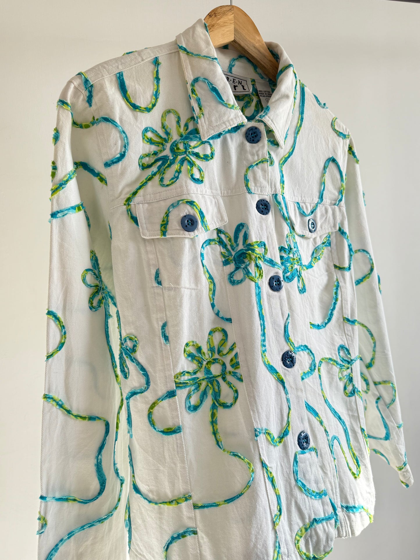 White Embroidered Jacket