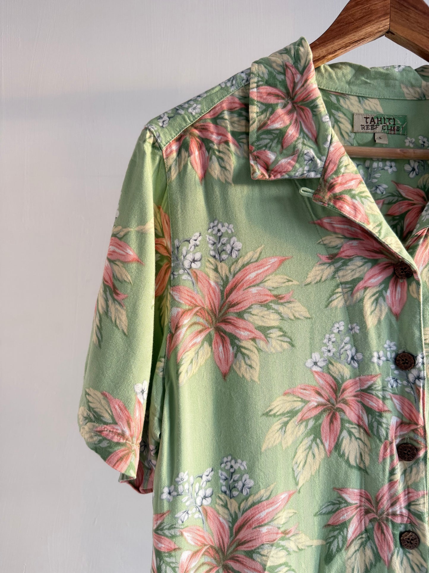 Green Tropical Shirt