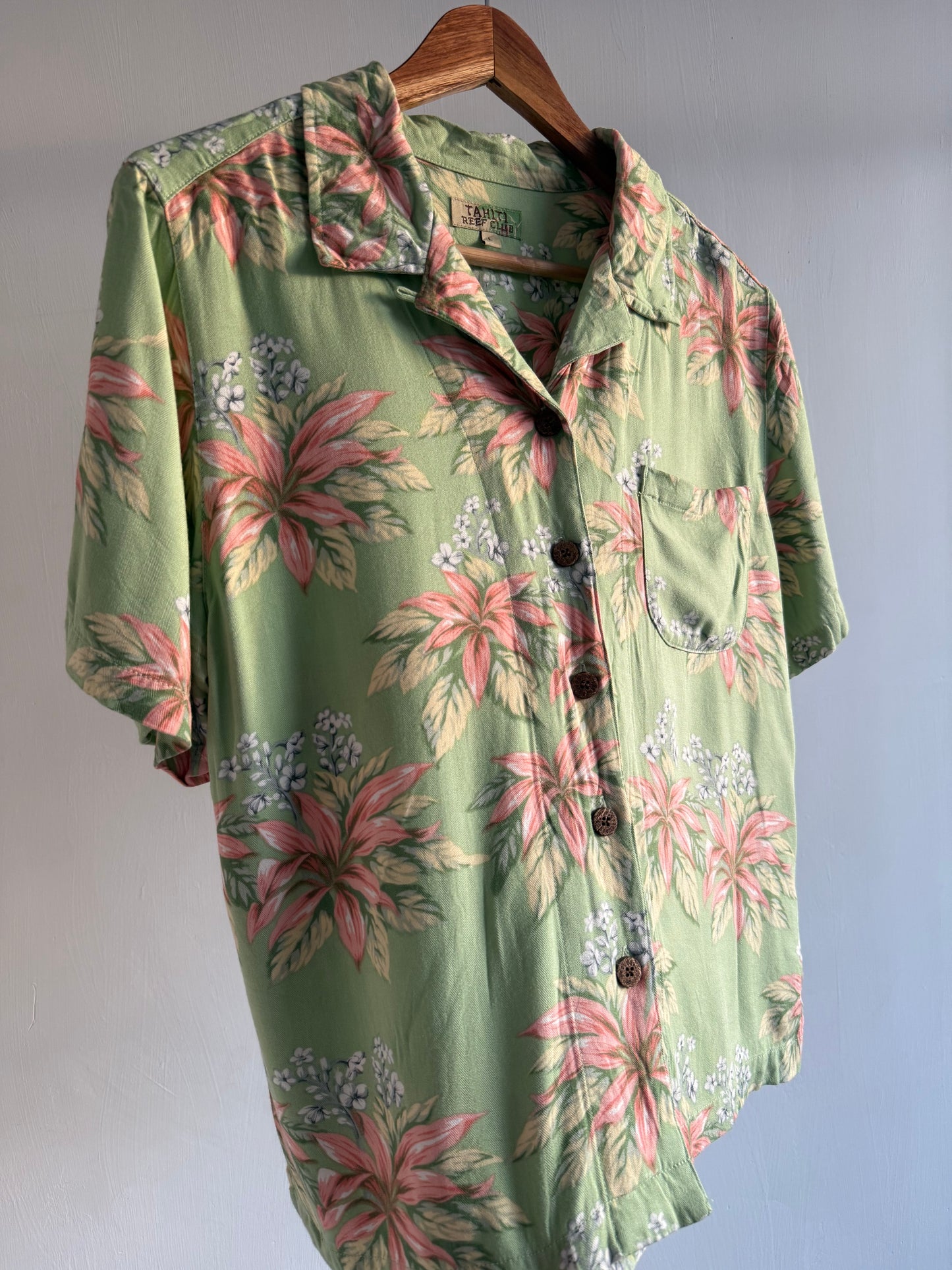 Green Tropical Shirt
