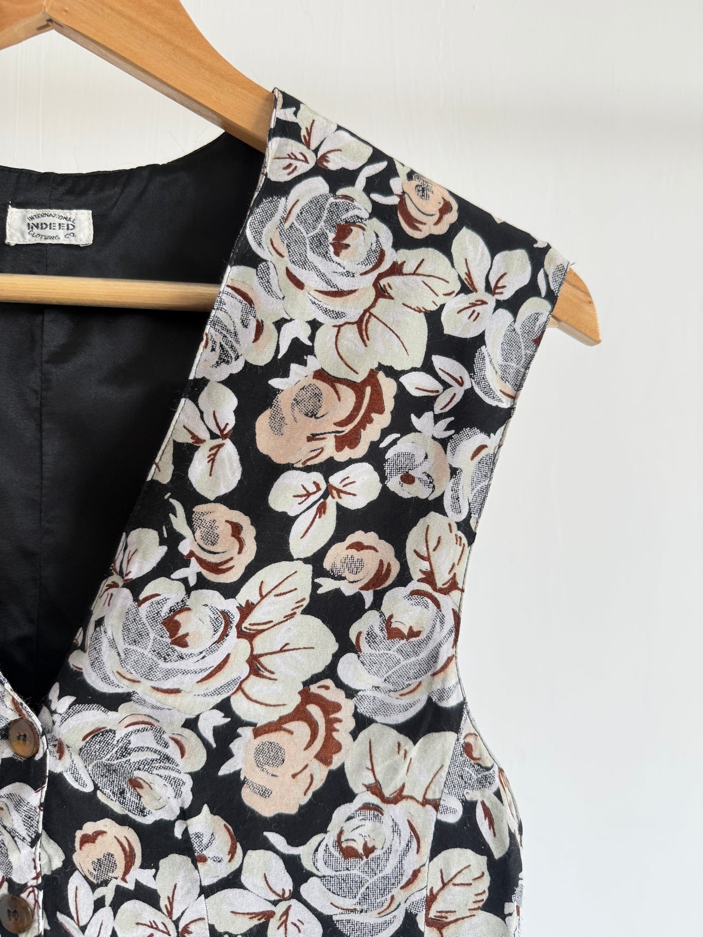 Vintage Floral Vest