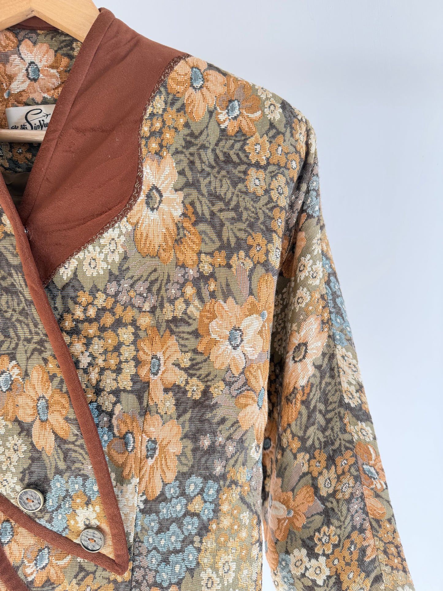 Floral Mandarin Jacket