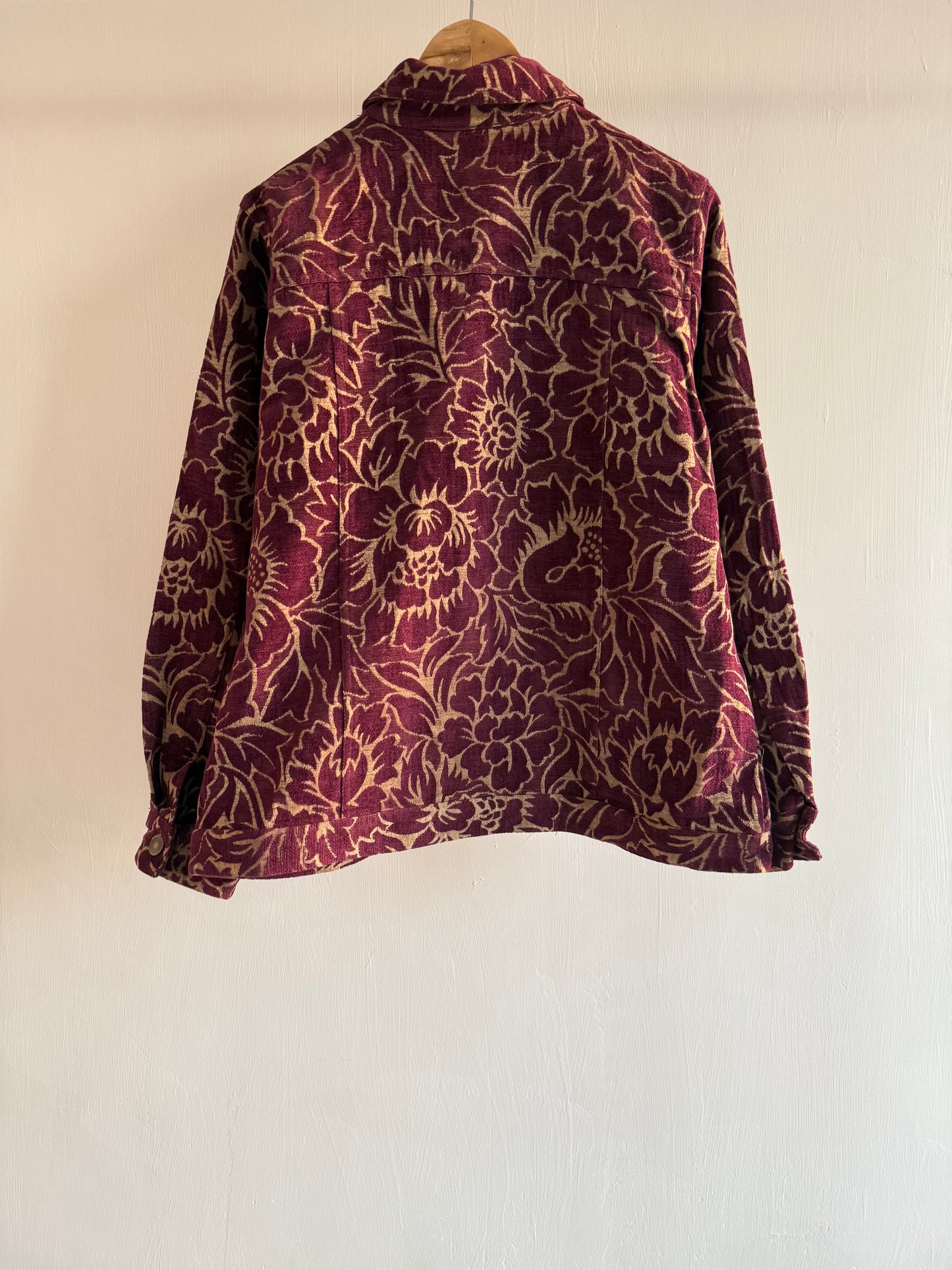 Plum Tapestry Jacket