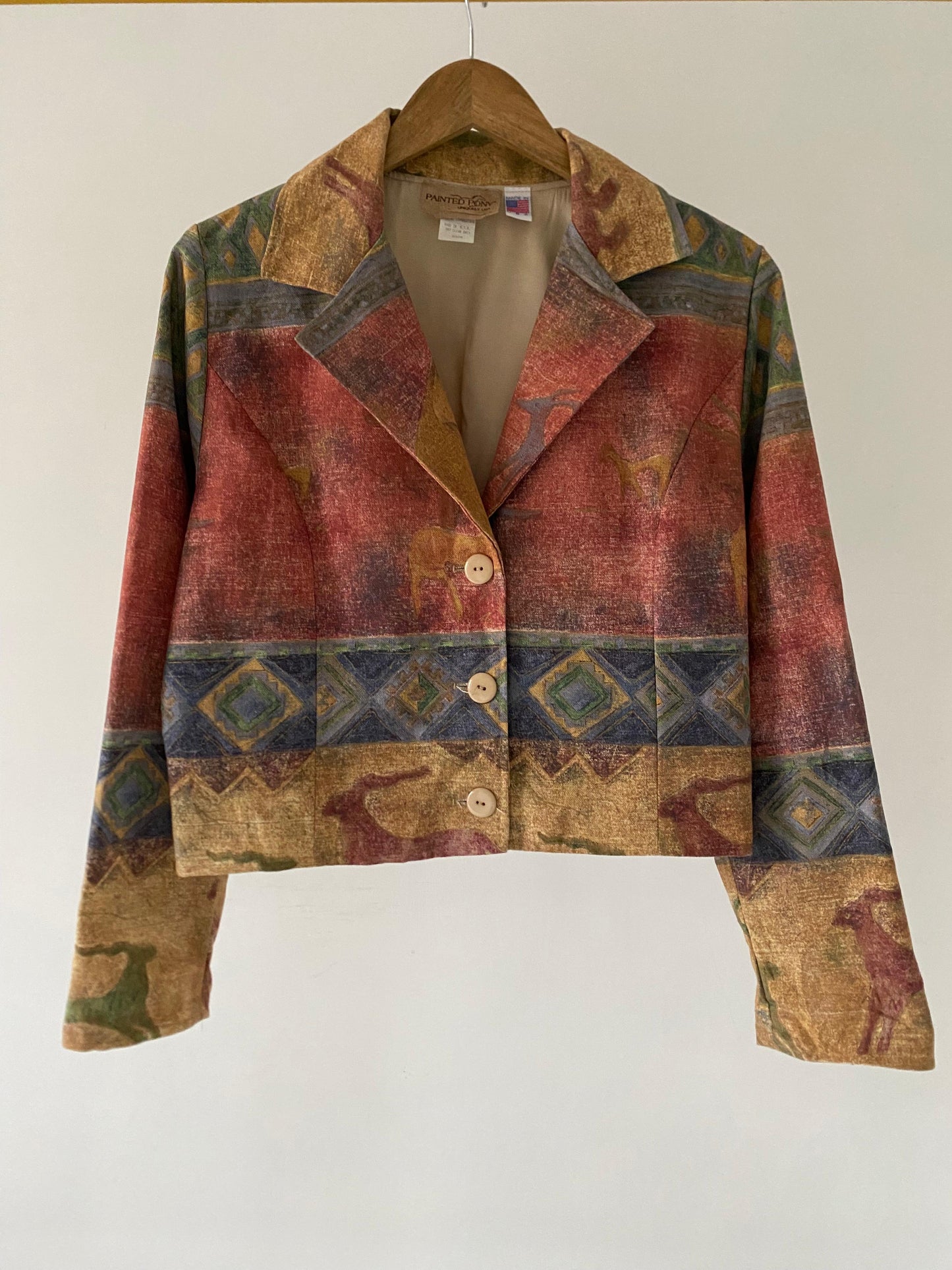 Desert Printed Cotton Jacket