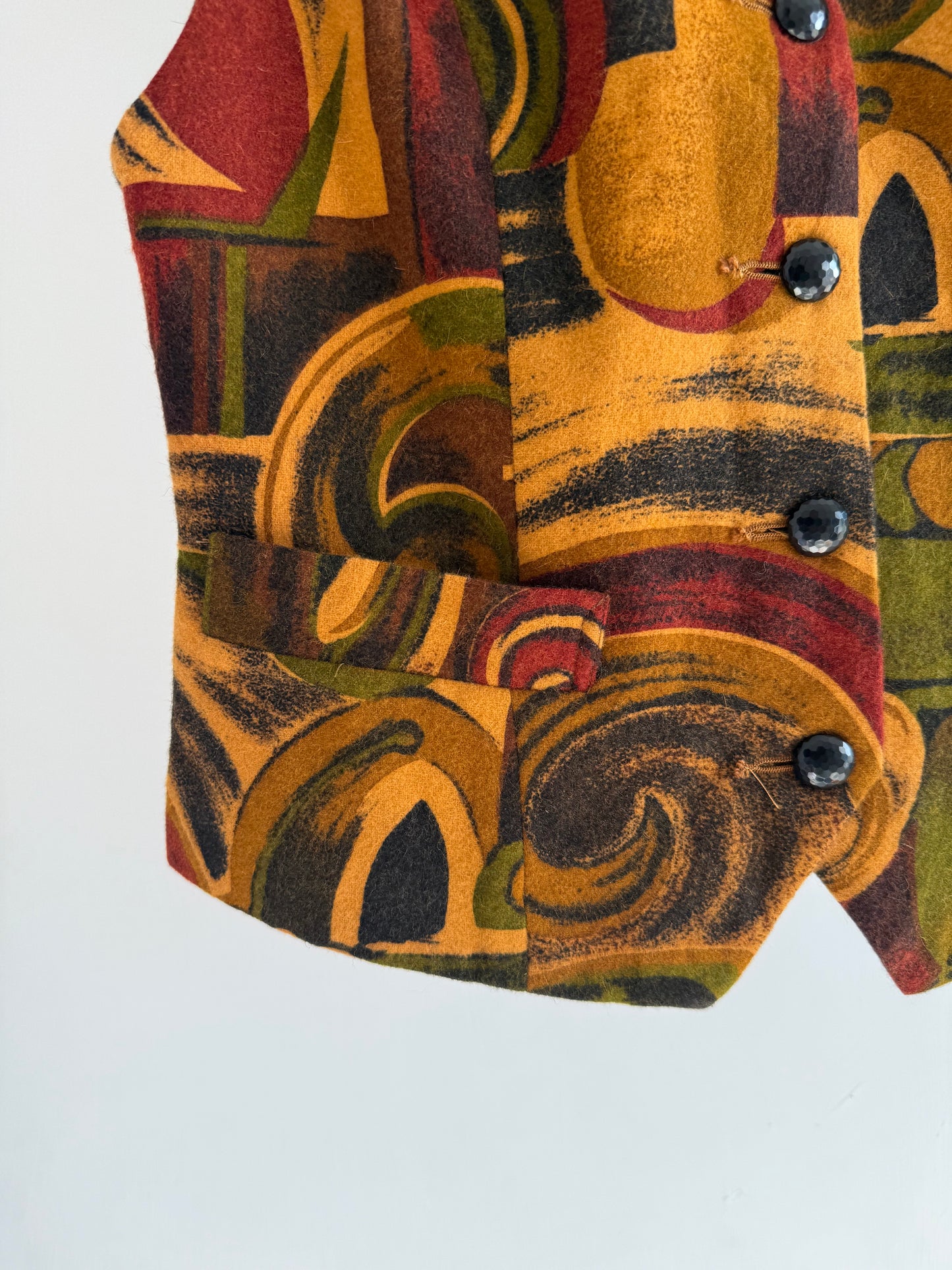 Multi Patterned Vest