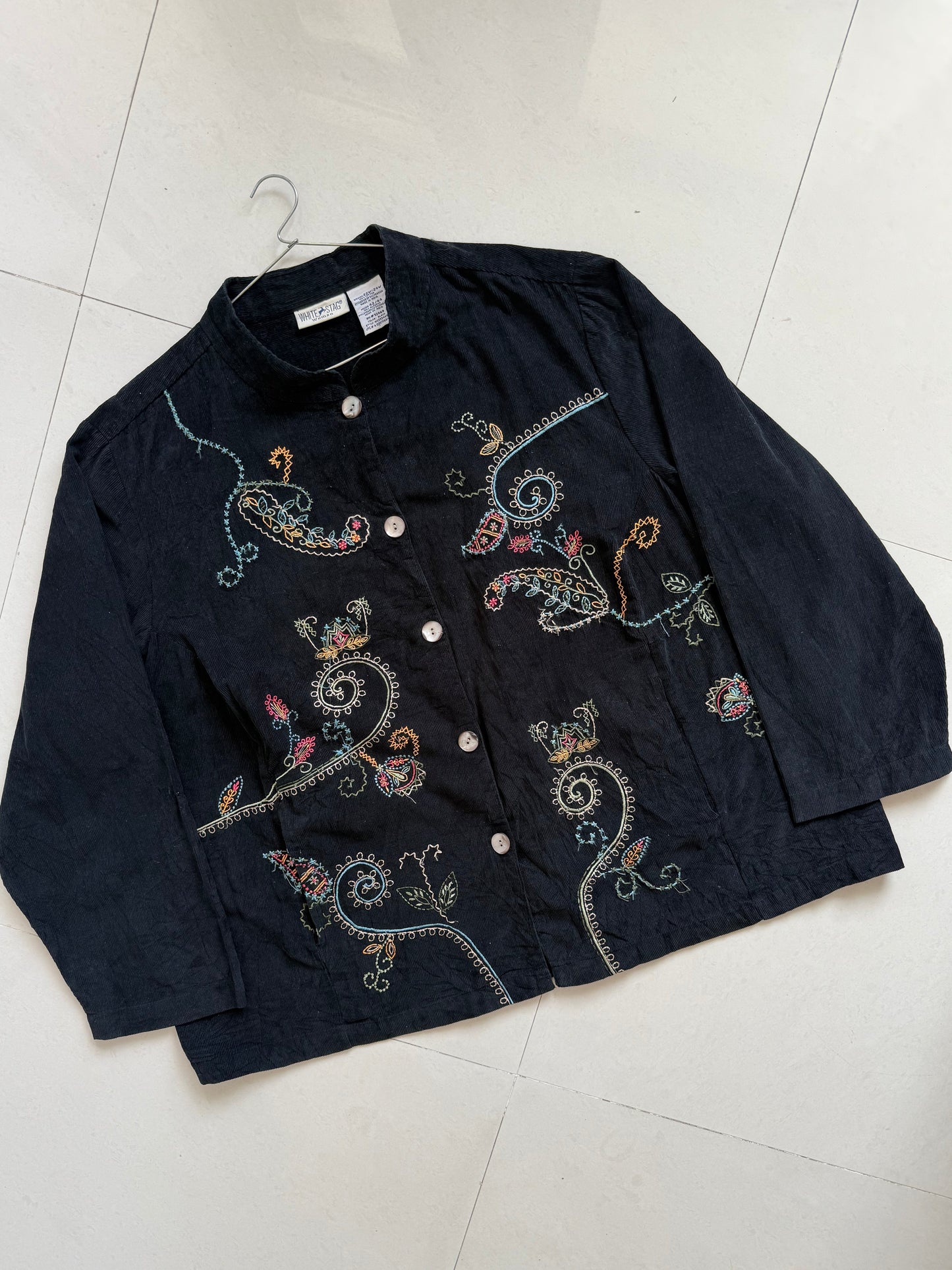 Black Embroidered Jacket