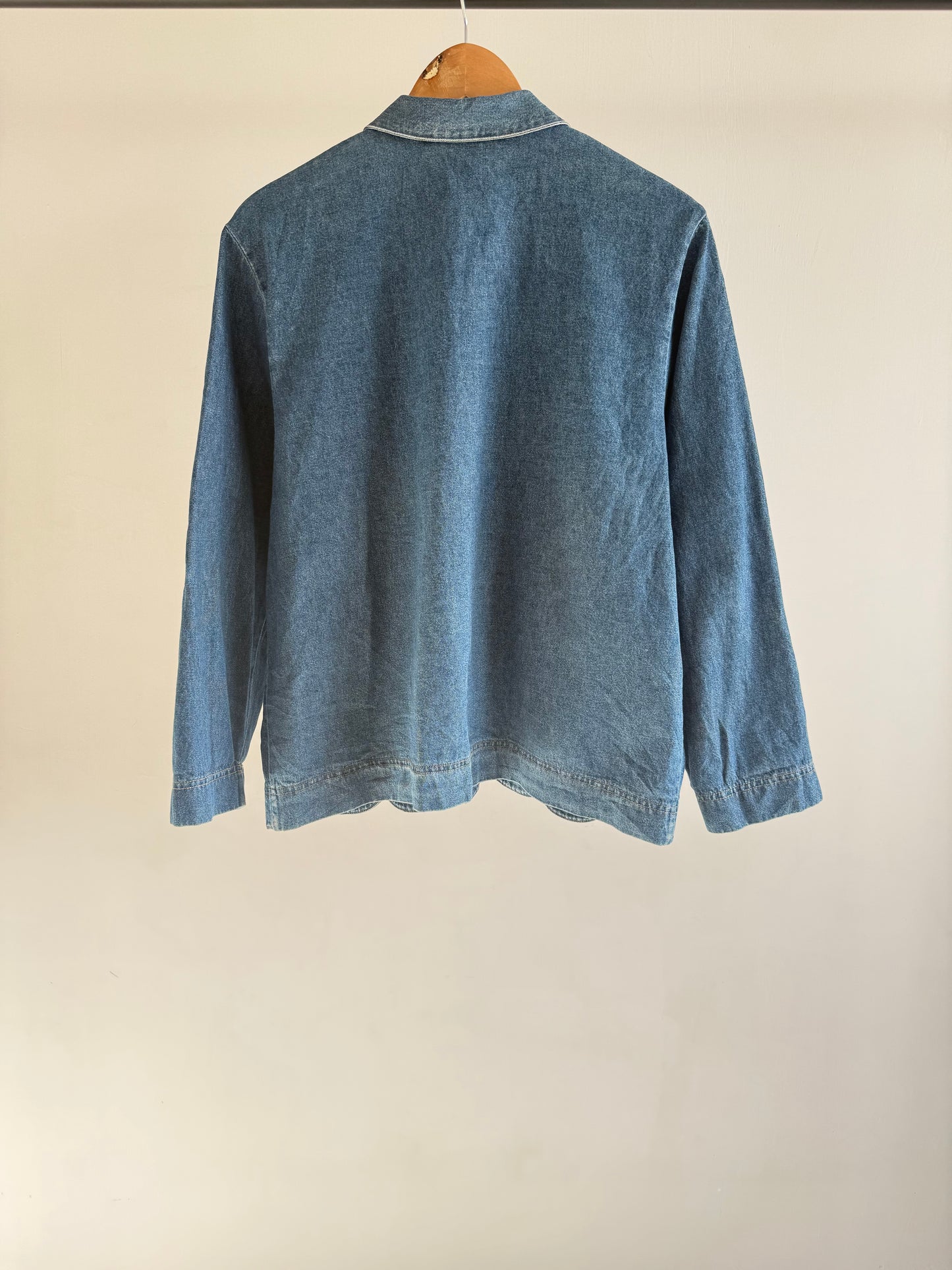Denim Embroidered Jacket