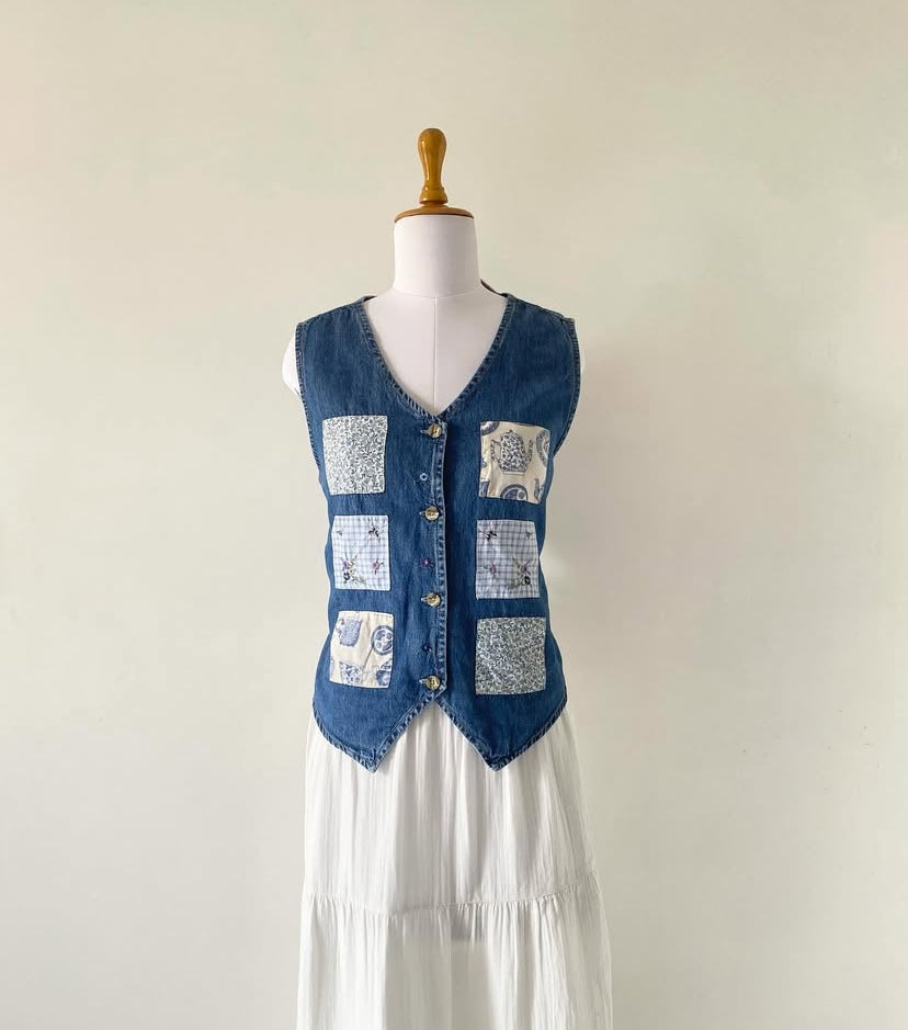Patchwork Vest