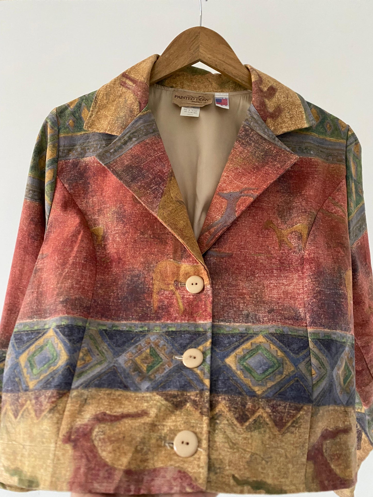 Desert Printed Cotton Jacket