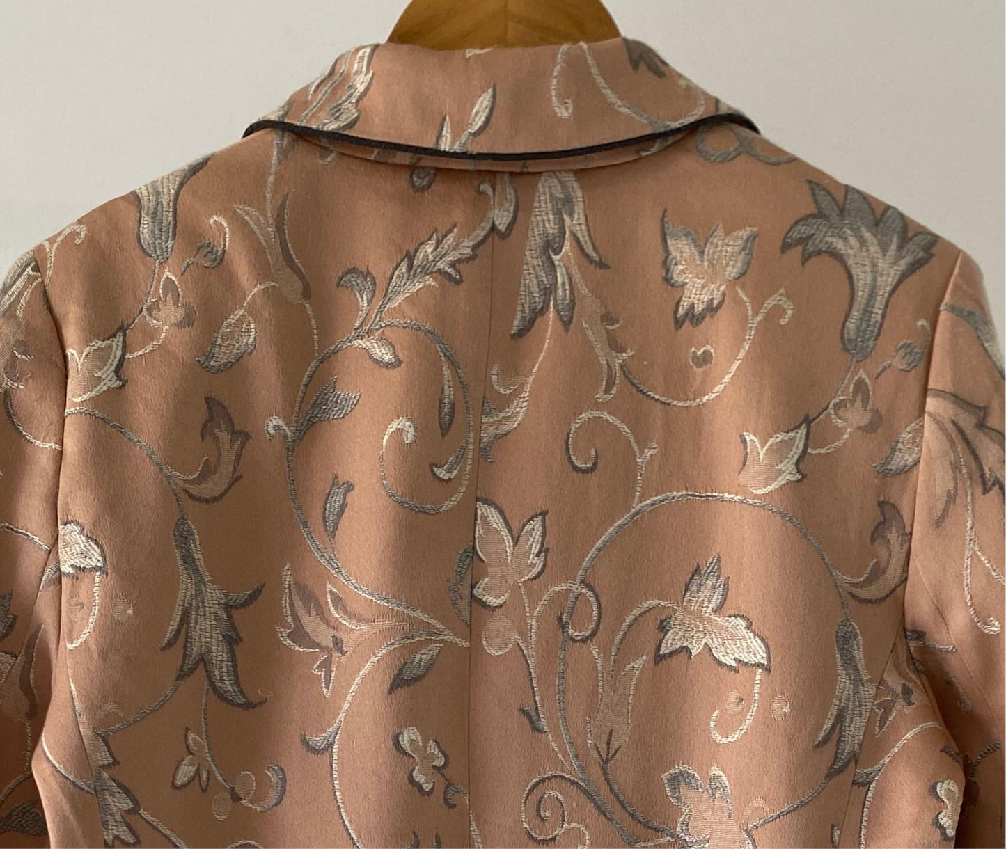 Embossed Peach Blazer