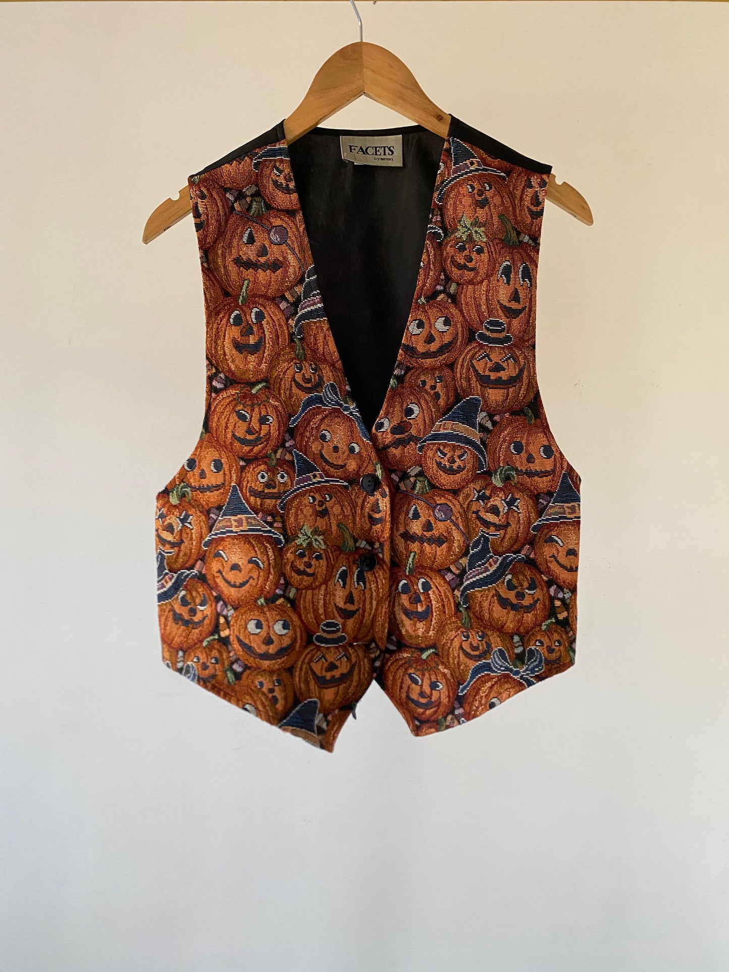 Pumpkin Tapestry Vest