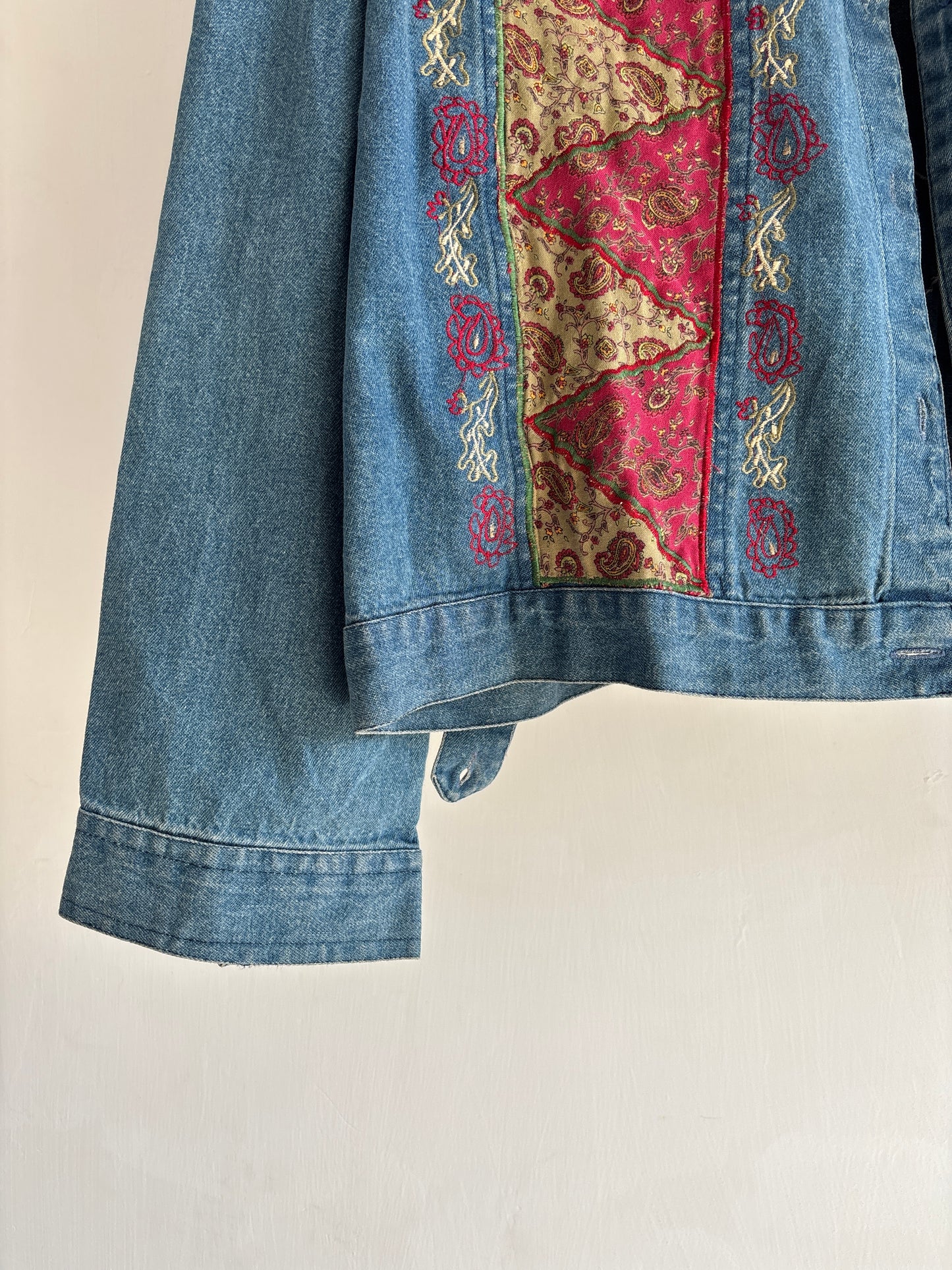 Denim Patchwork Jacket