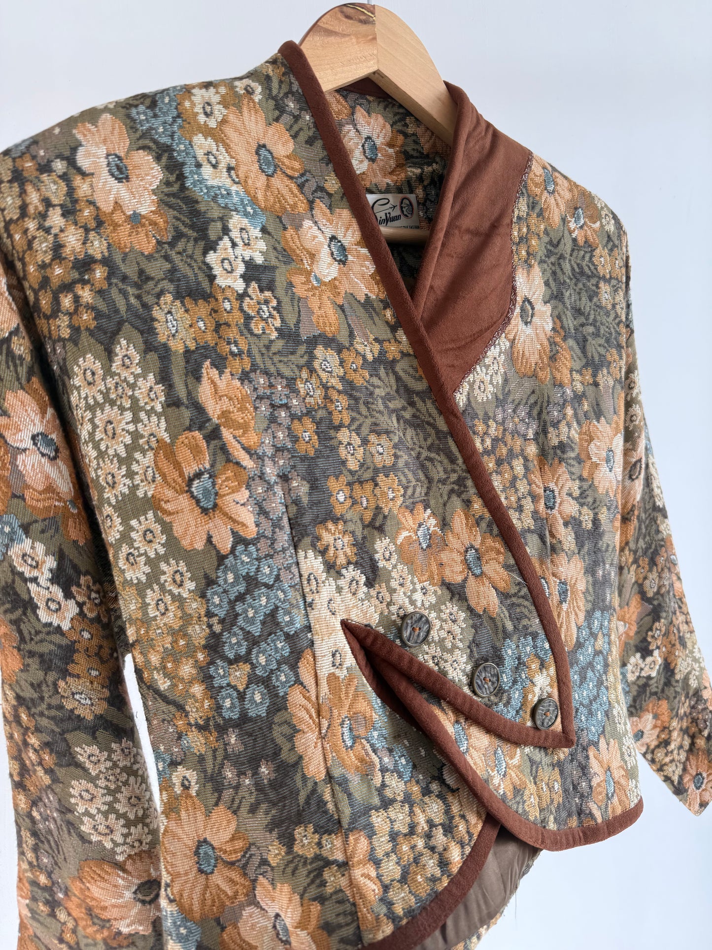 Floral Mandarin Jacket