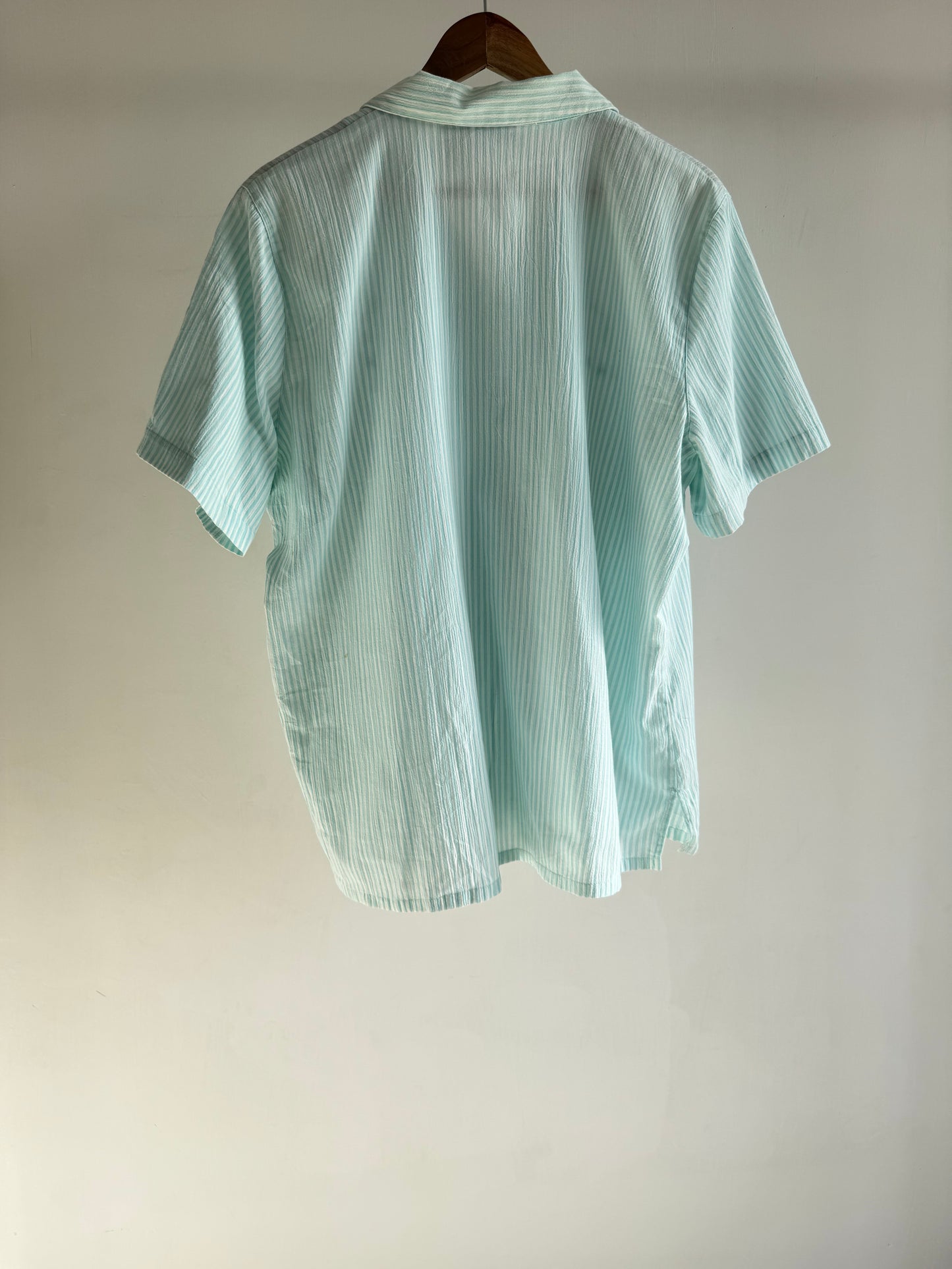 Sea Green Embroidered Shirt