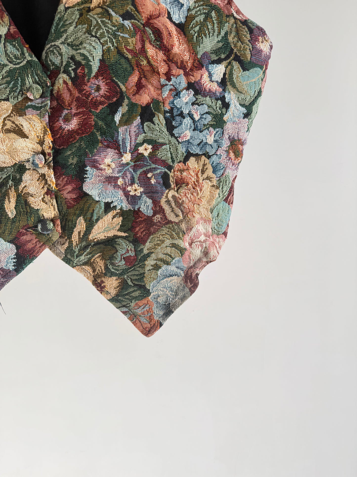 Tapestry Floral Vest