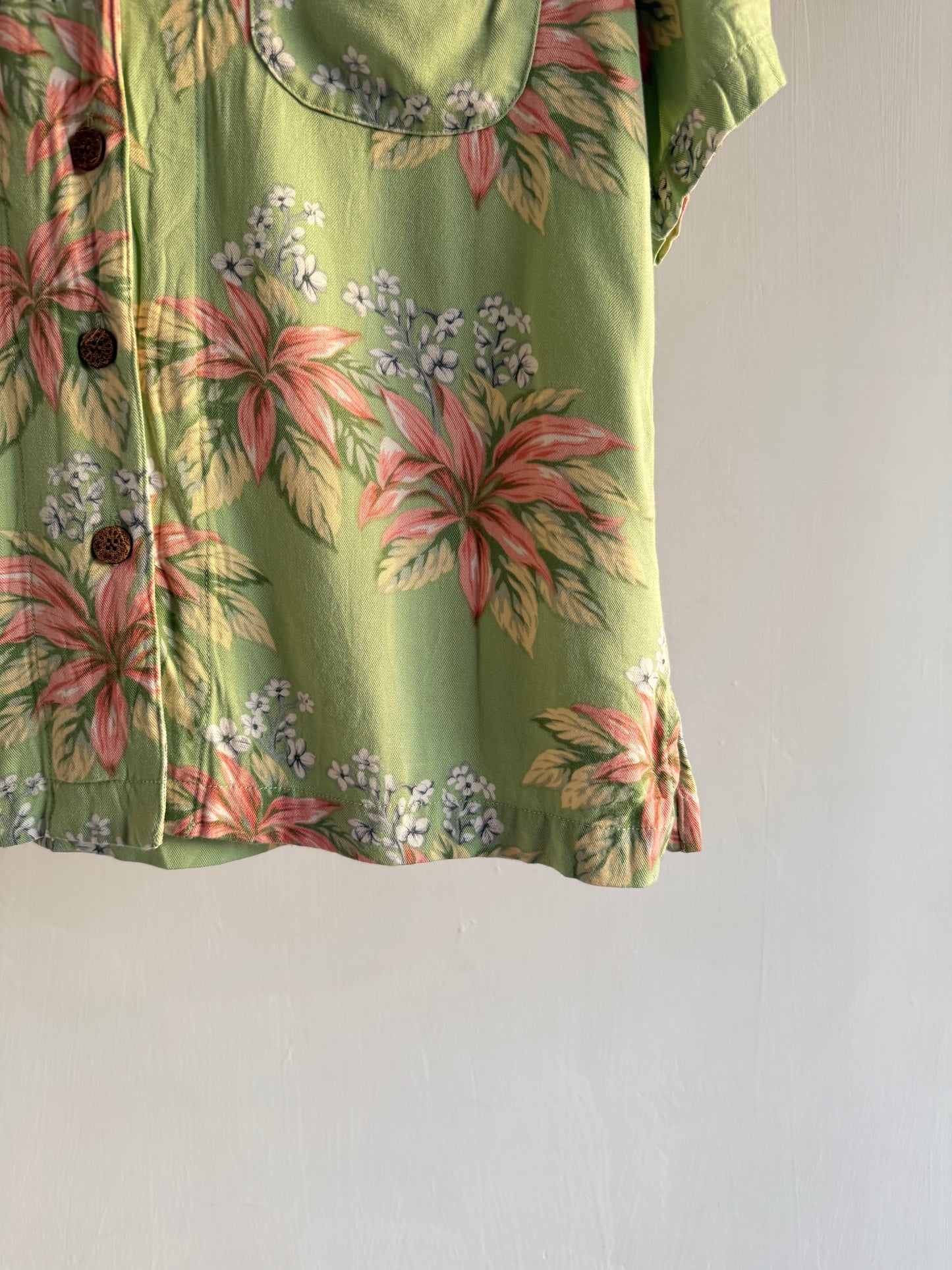 Green Tropical Shirt