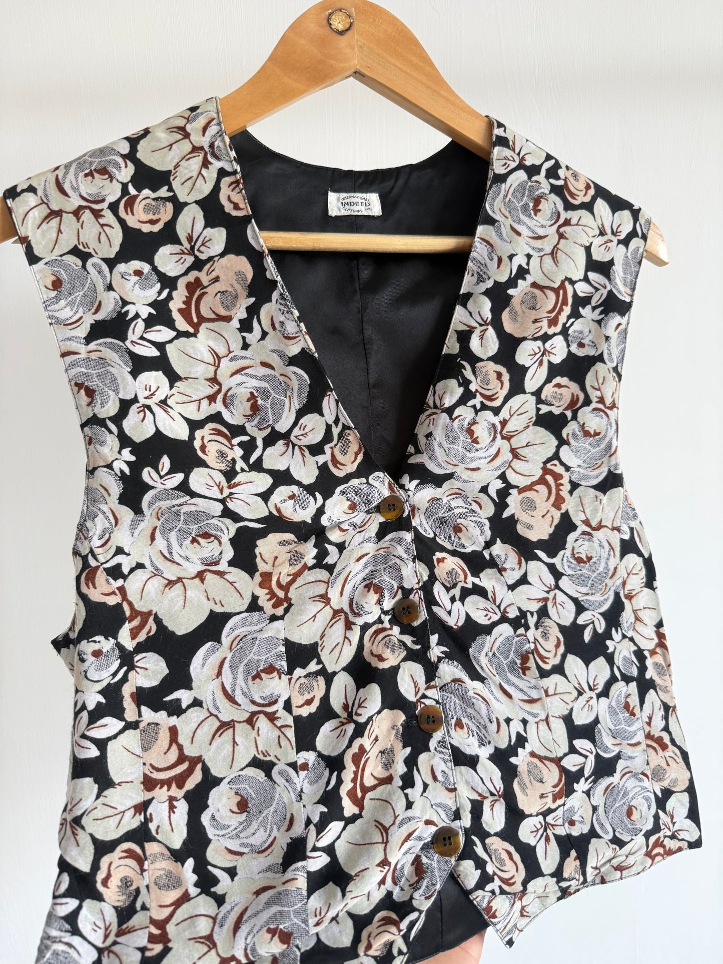 Vintage Floral Vest