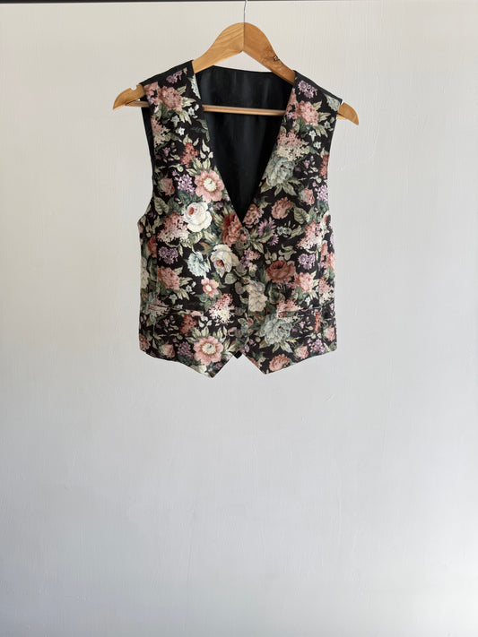 Floral Vintage Vest