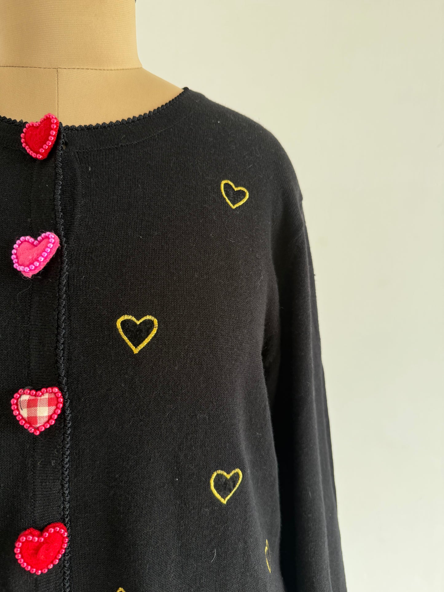 Black Hearts Cardigan