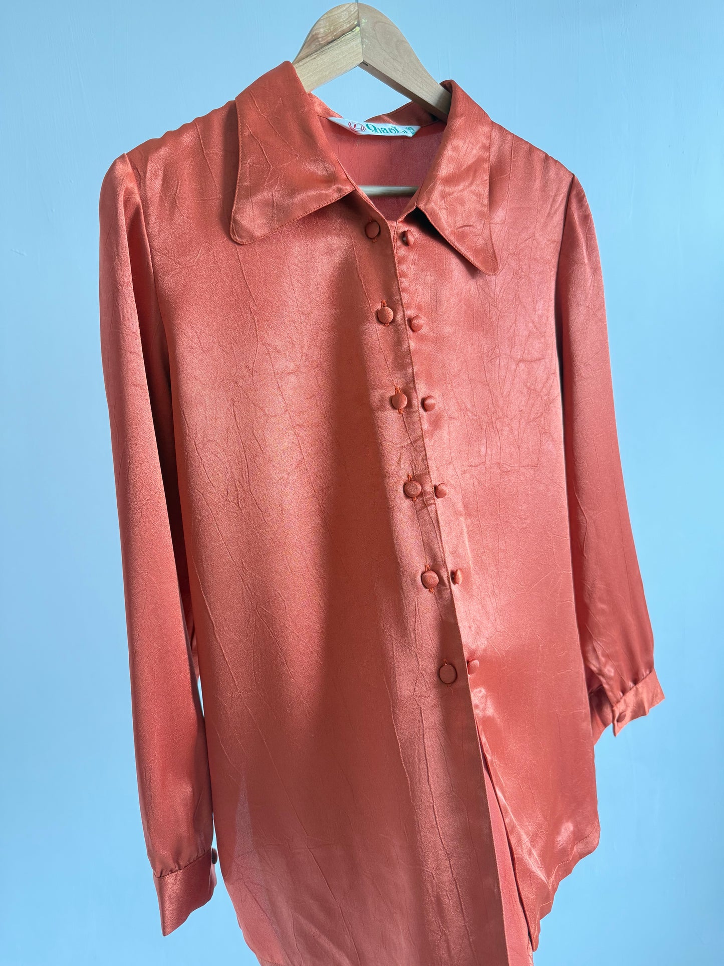 Burnt orange shirt
