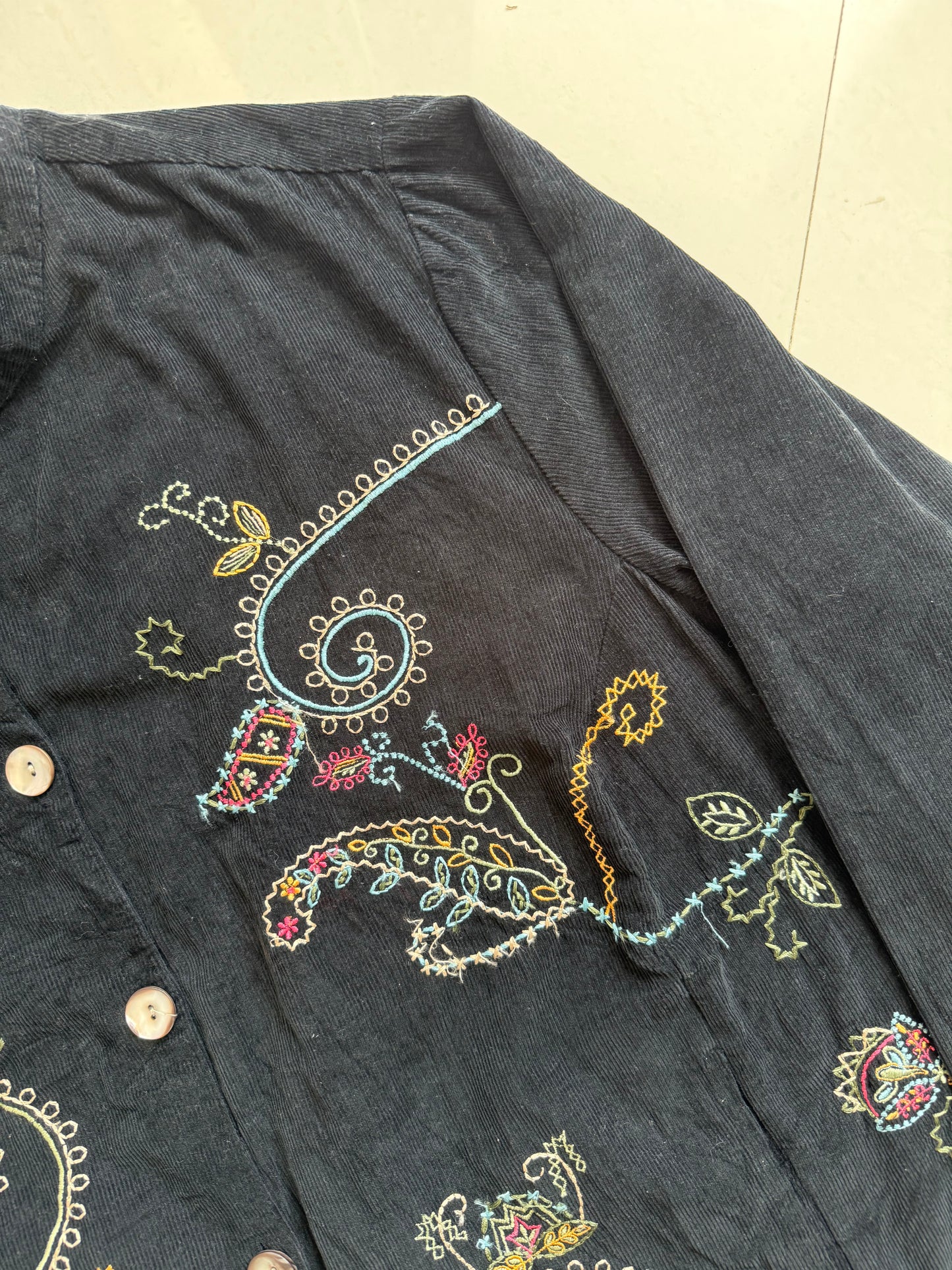 Black Embroidered Jacket