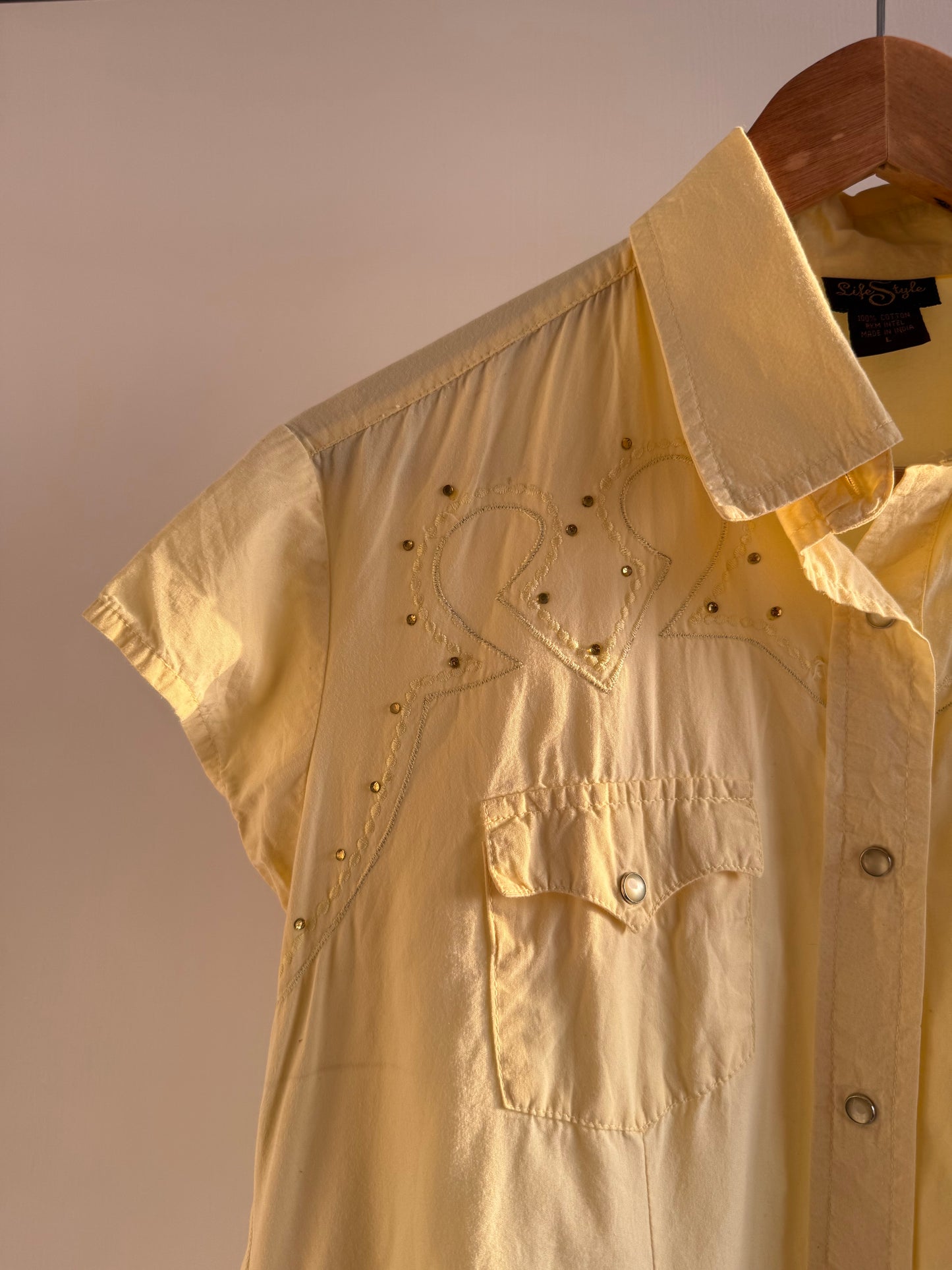 Butter Yellow Shirt