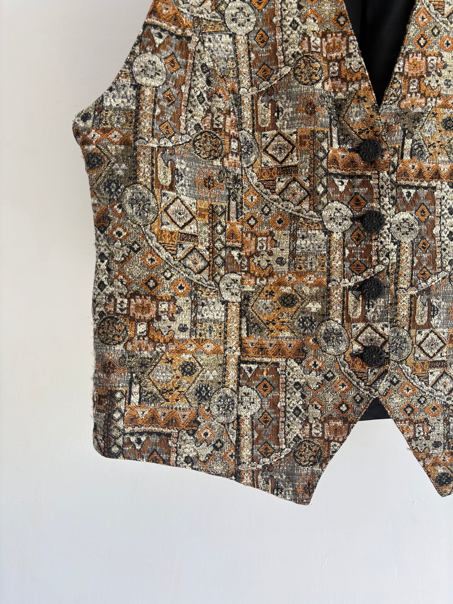 Jacquard Shimmery Vest