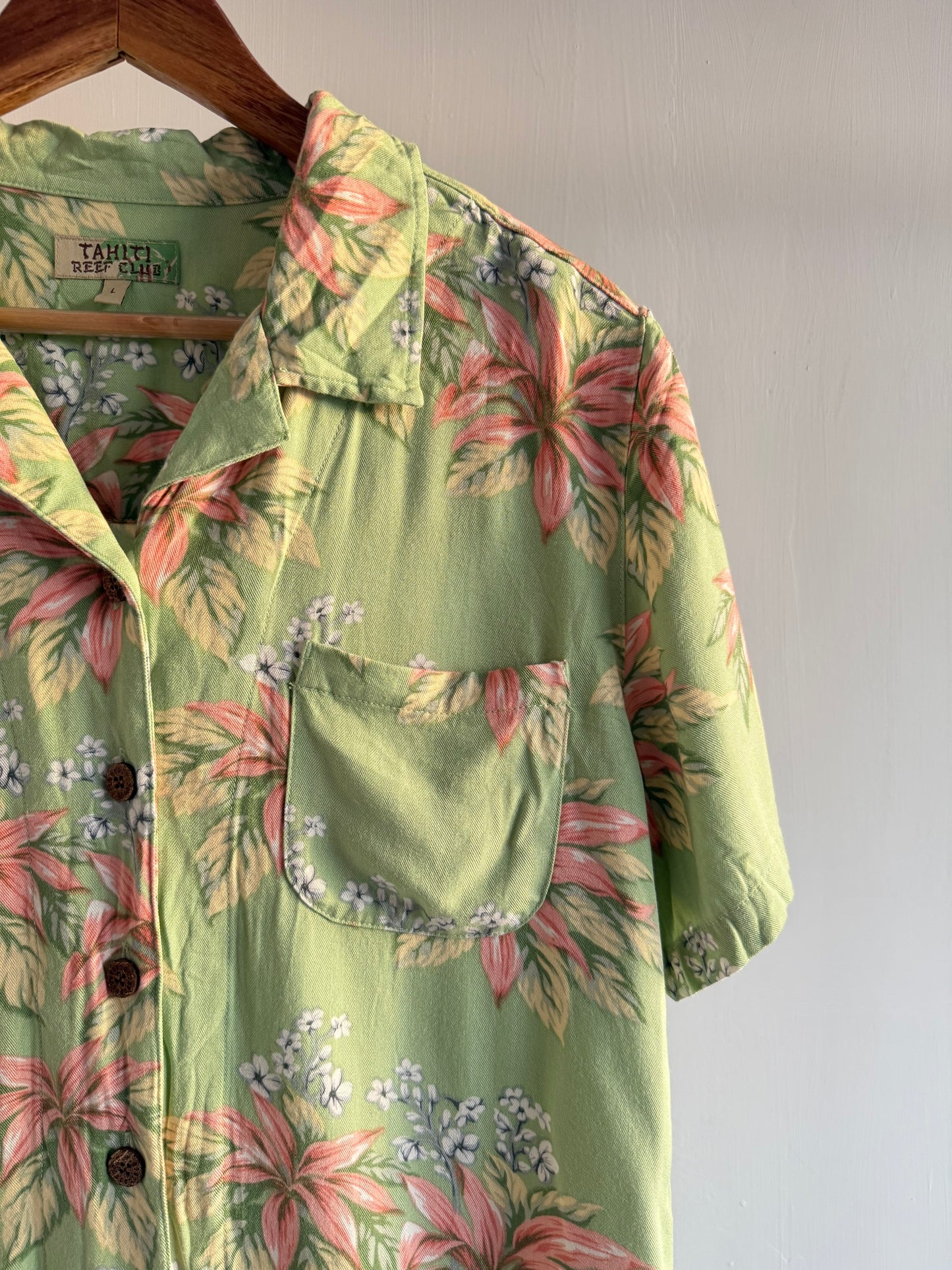 Green Tropical Shirt