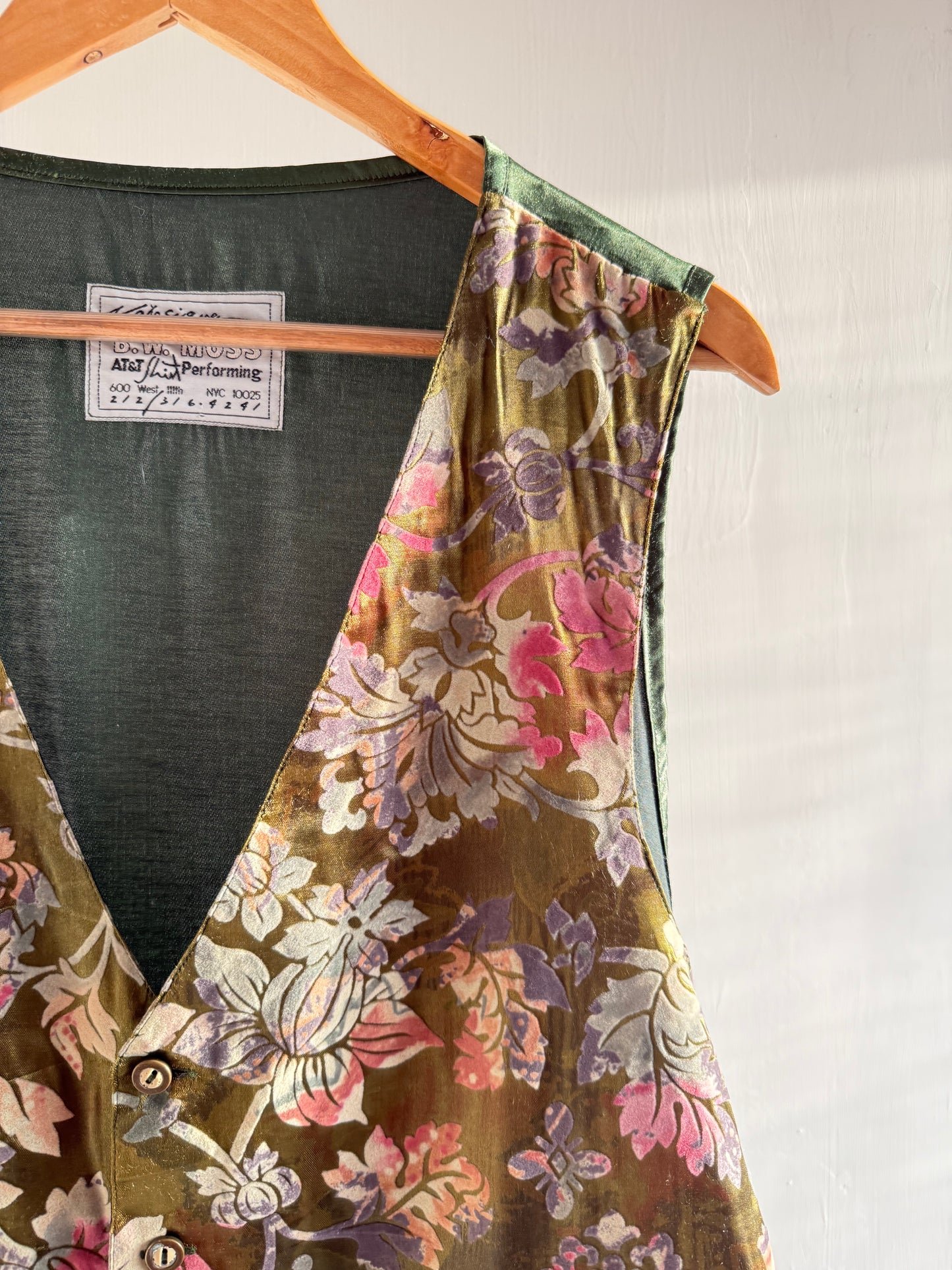 Multicolored Floral Vest