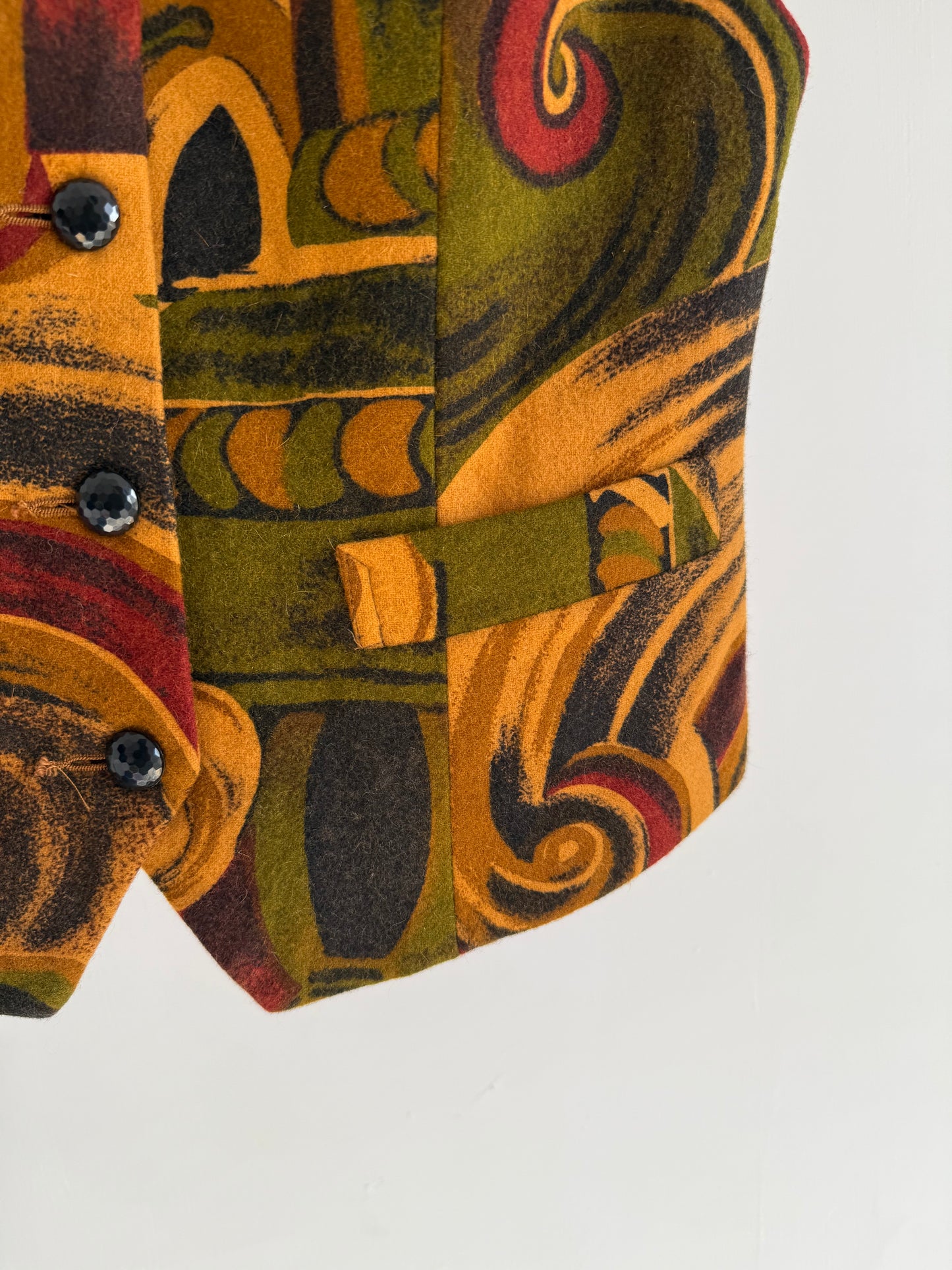 Multi Patterned Vest