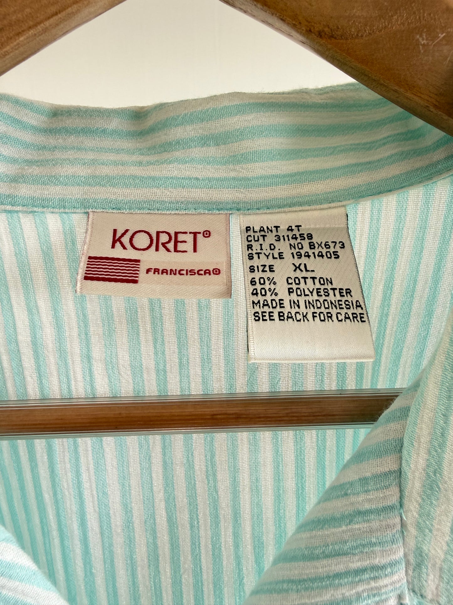 Sea Green Embroidered Shirt