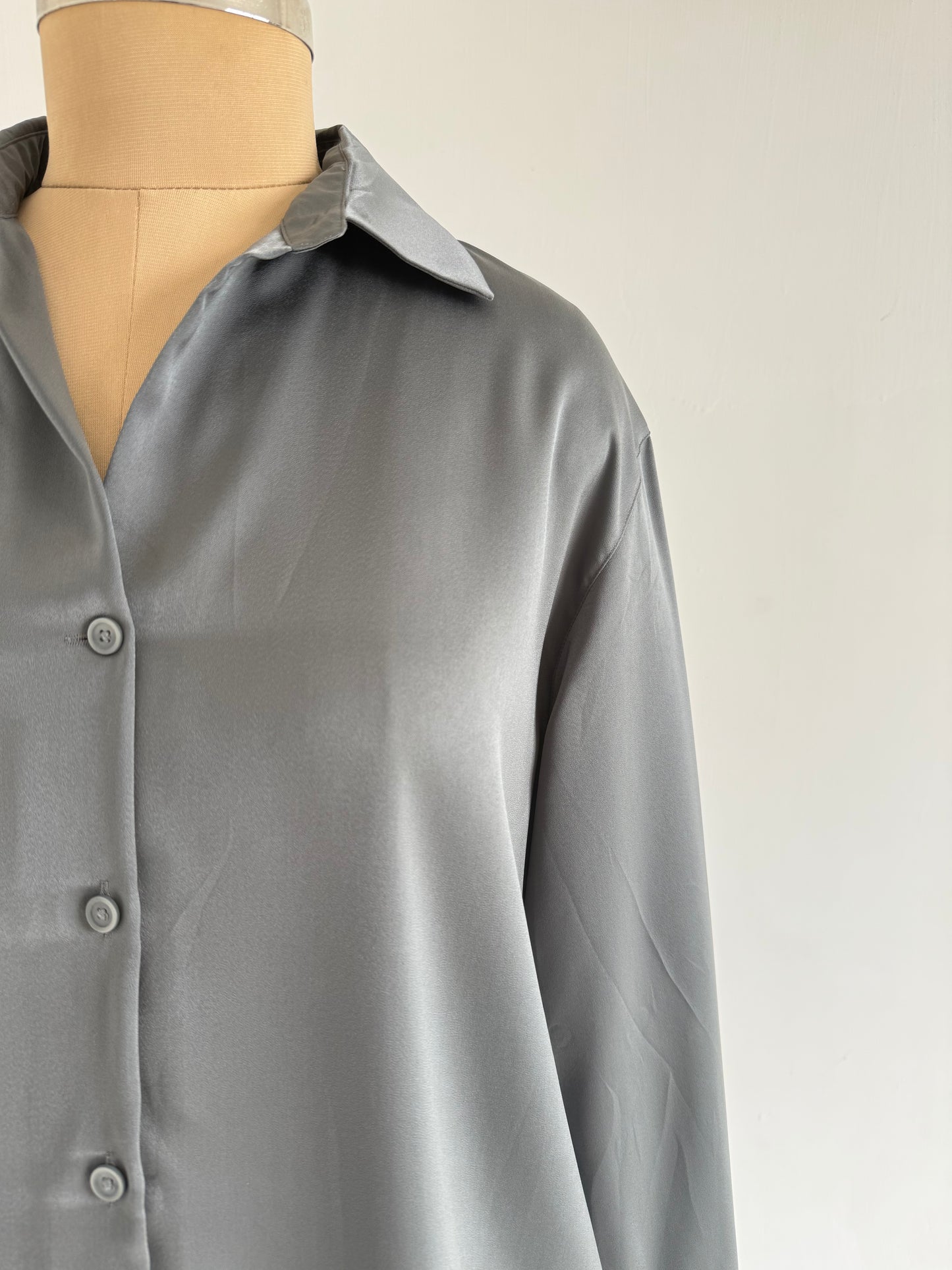 Slate Grey Uniqlo Shirt